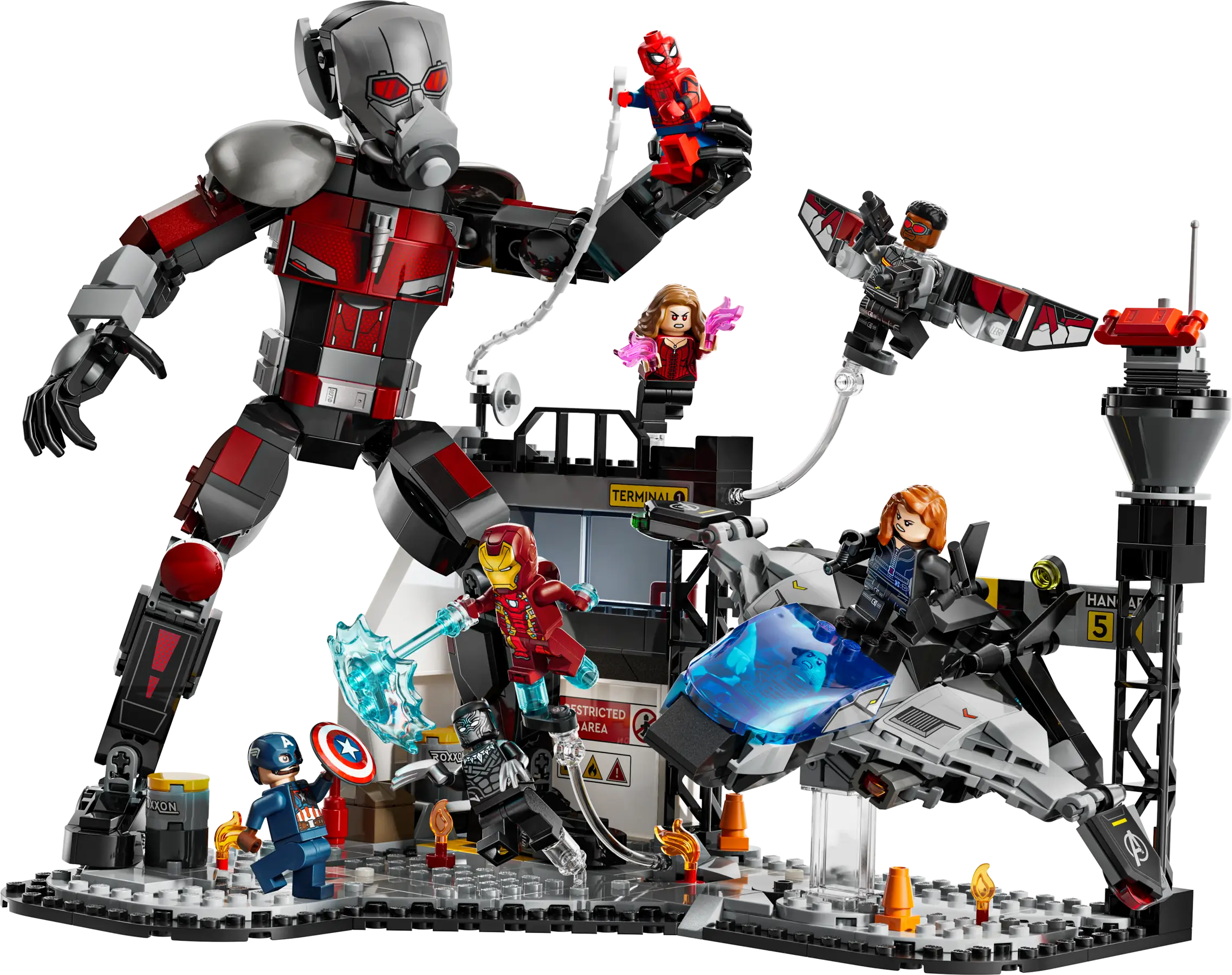 Civil War Lego Marvel Wanda Super Hero Airport Battle 76051 Marvel