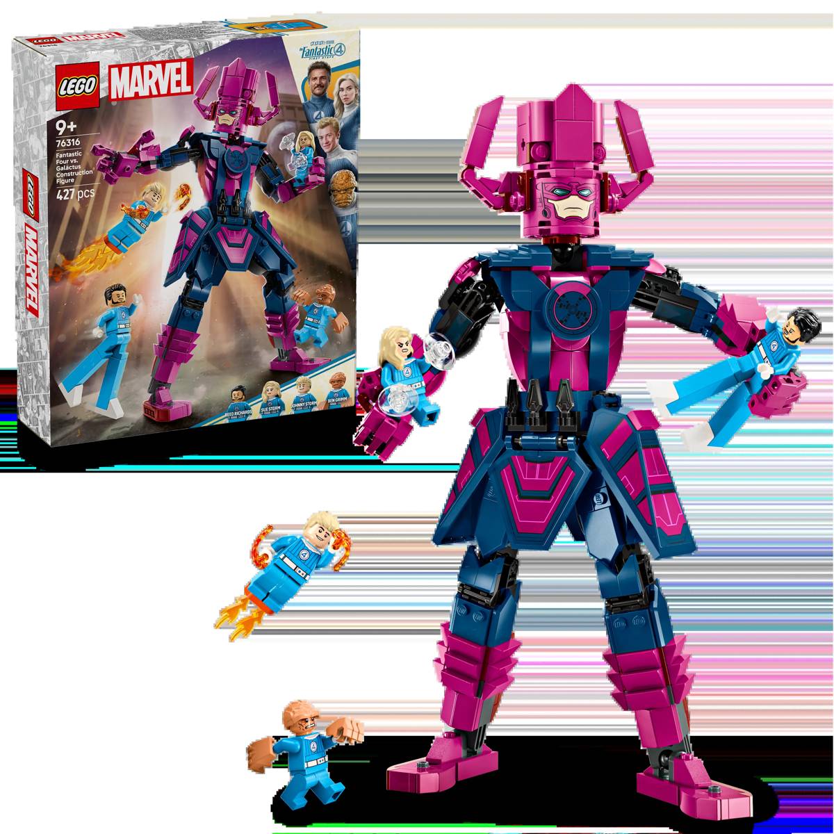 LEGO Marvel Fantastic Four vs. Galactus Construction Figure