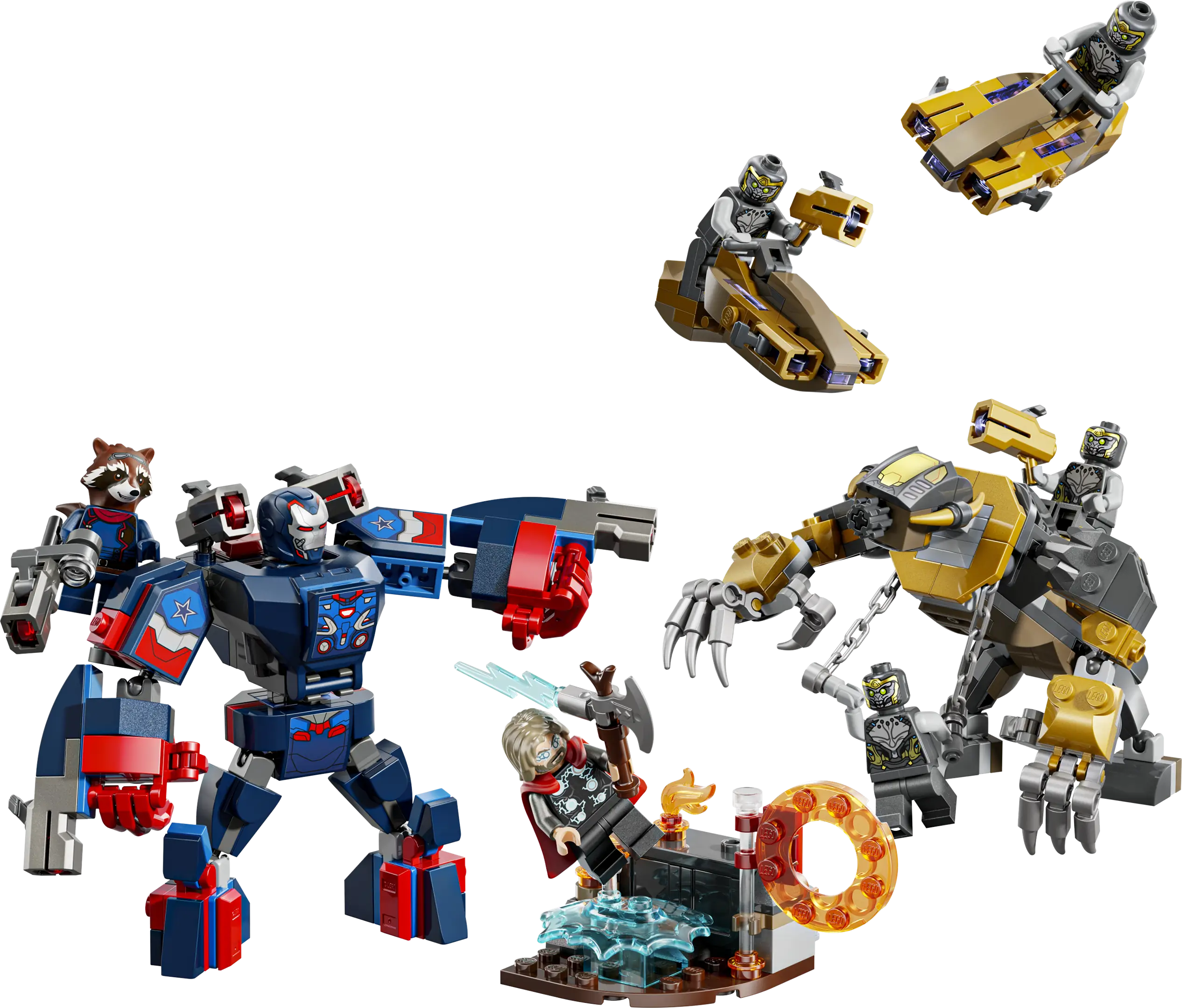 LEGO Marvel Avengers Endgame Thor vs. Chitauri • Set 76322