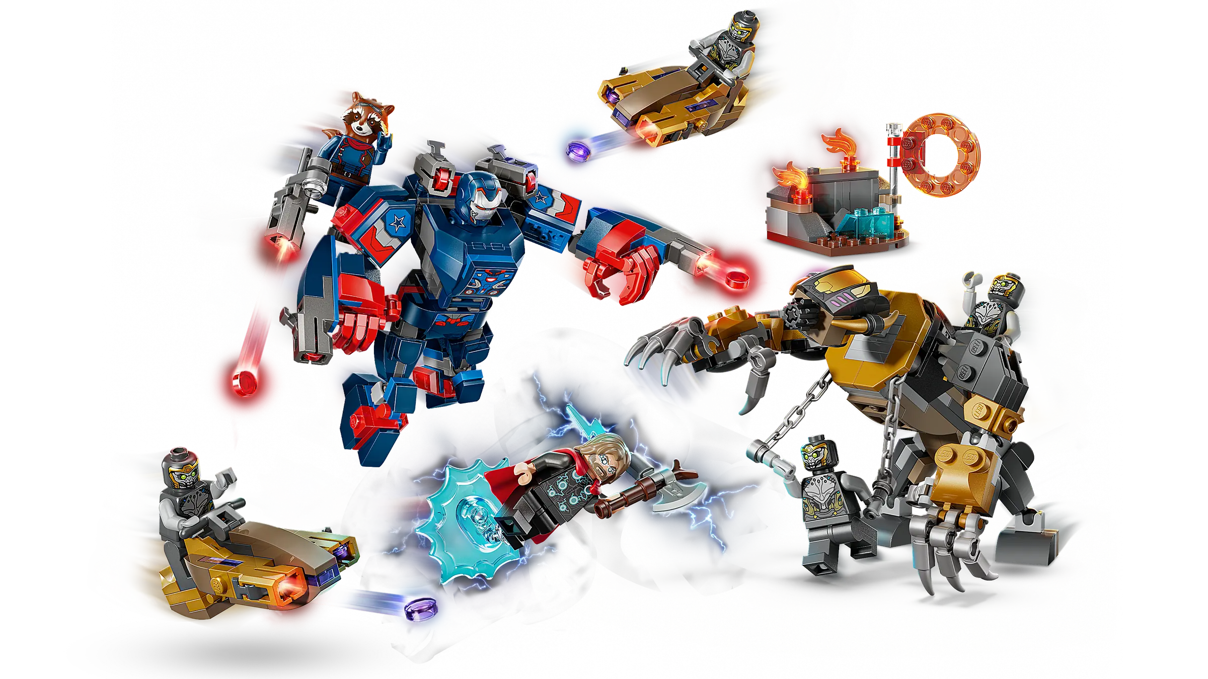 LEGO Marvel Avengers Endgame Thor vs. Chitauri • Set 76322