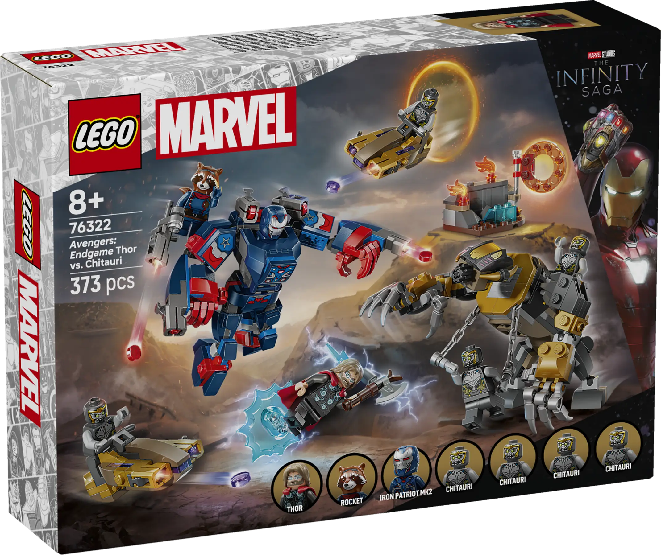 LEGO Marvel Avengers Endgame Thor vs. Chitauri • Set 76322