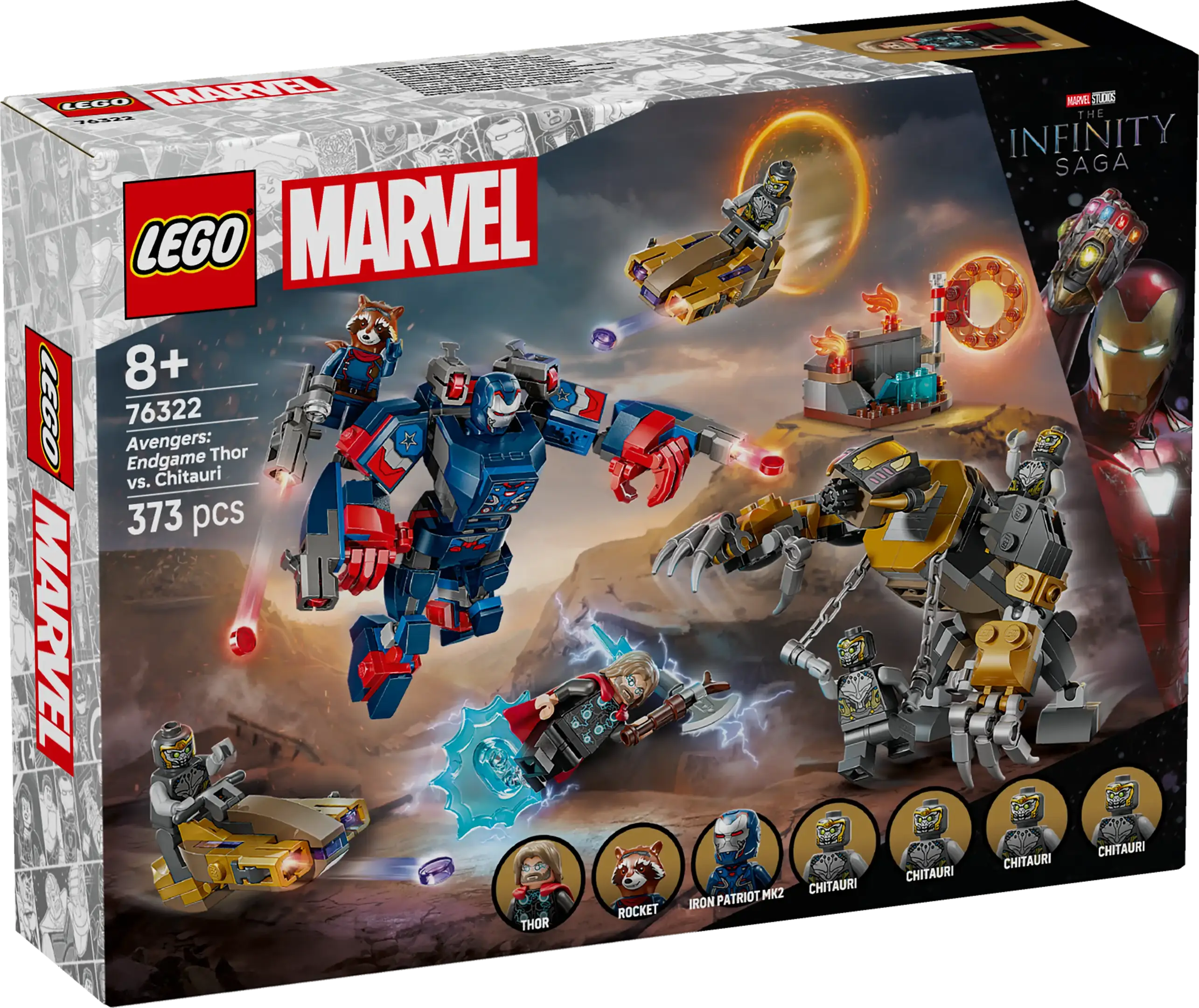 LEGO Marvel Avengers Endgame Thor vs. Chitauri • Set 76322