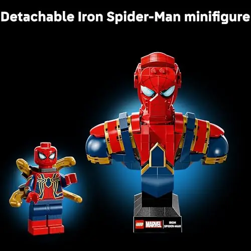 Iron Man Lego Iron Spider Amazon LEGO Marvel Spider-Man Sandman