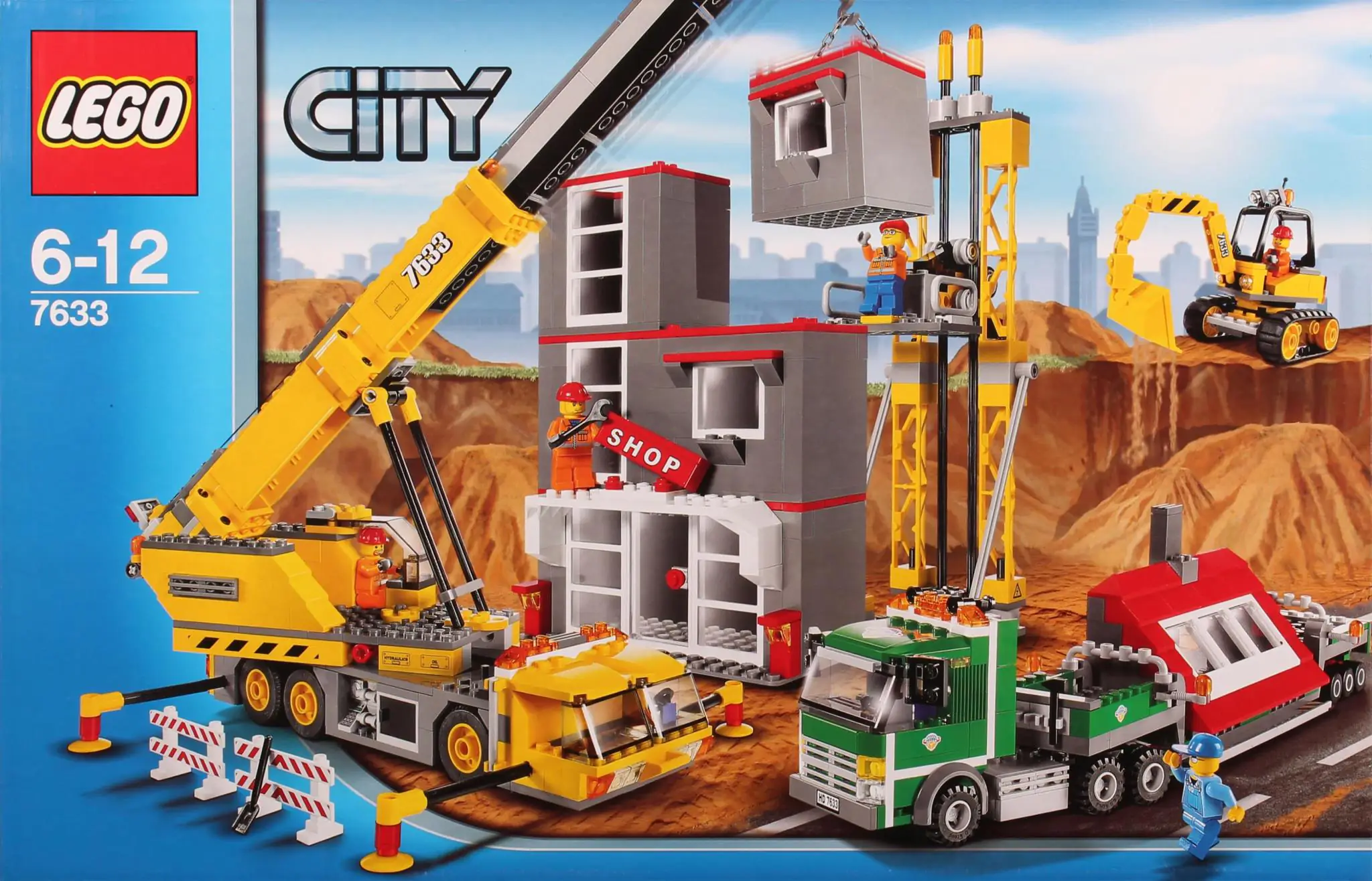 LEGO City Construction Site • Set 7633 • SetDB