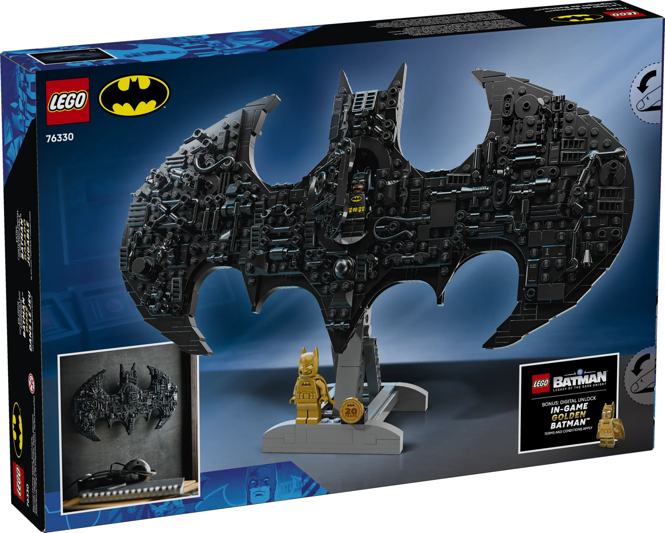 LEGO Batman Logo • Set 76330 • SetDB • Merlins Bricks