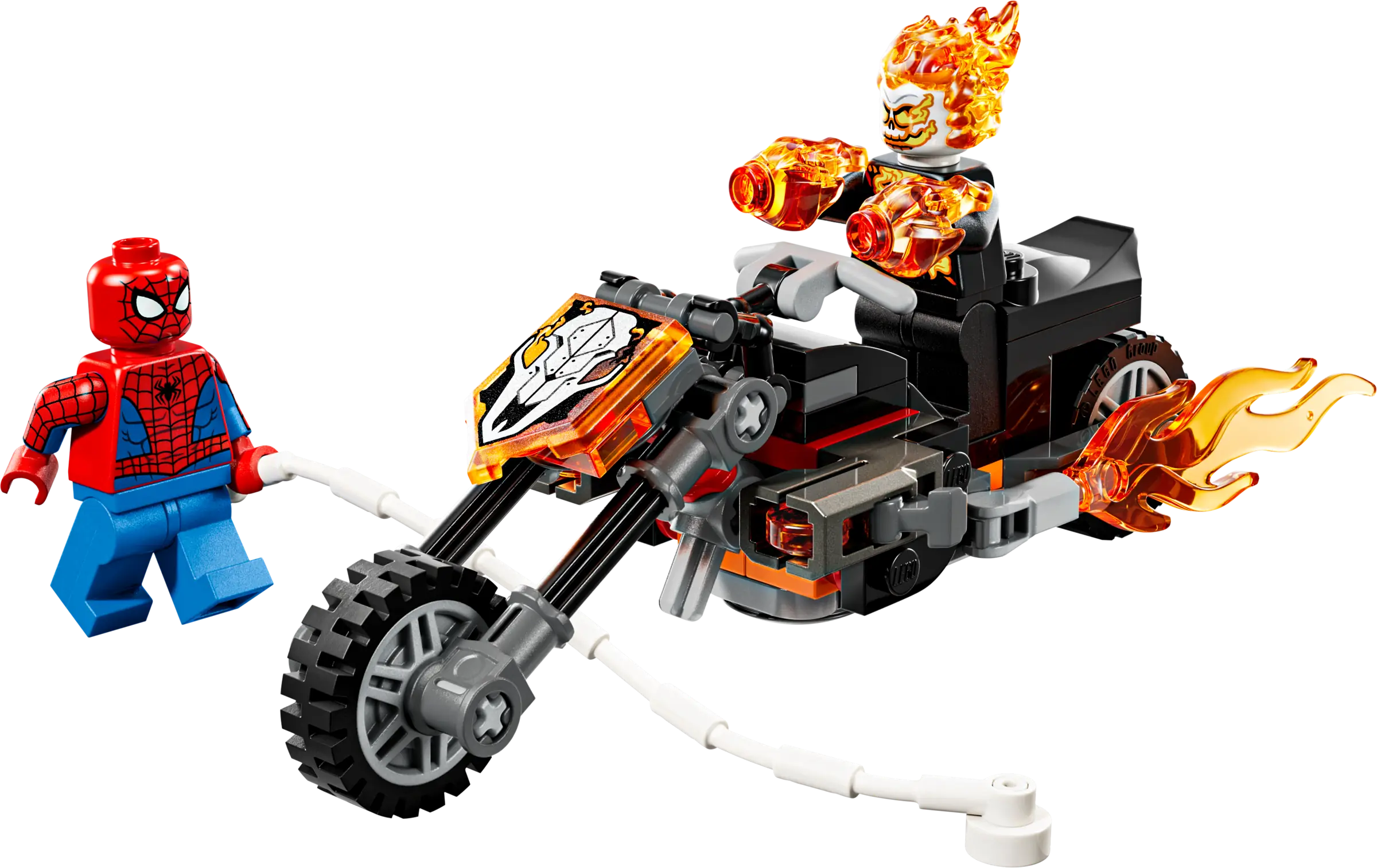 LEGO Marvel Spider-Man vs. Ghost Rider Motorcycle