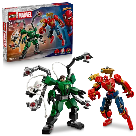 LEGO Marvel Mech Battle Spider-Man vs. Doc Ock • Set 76338