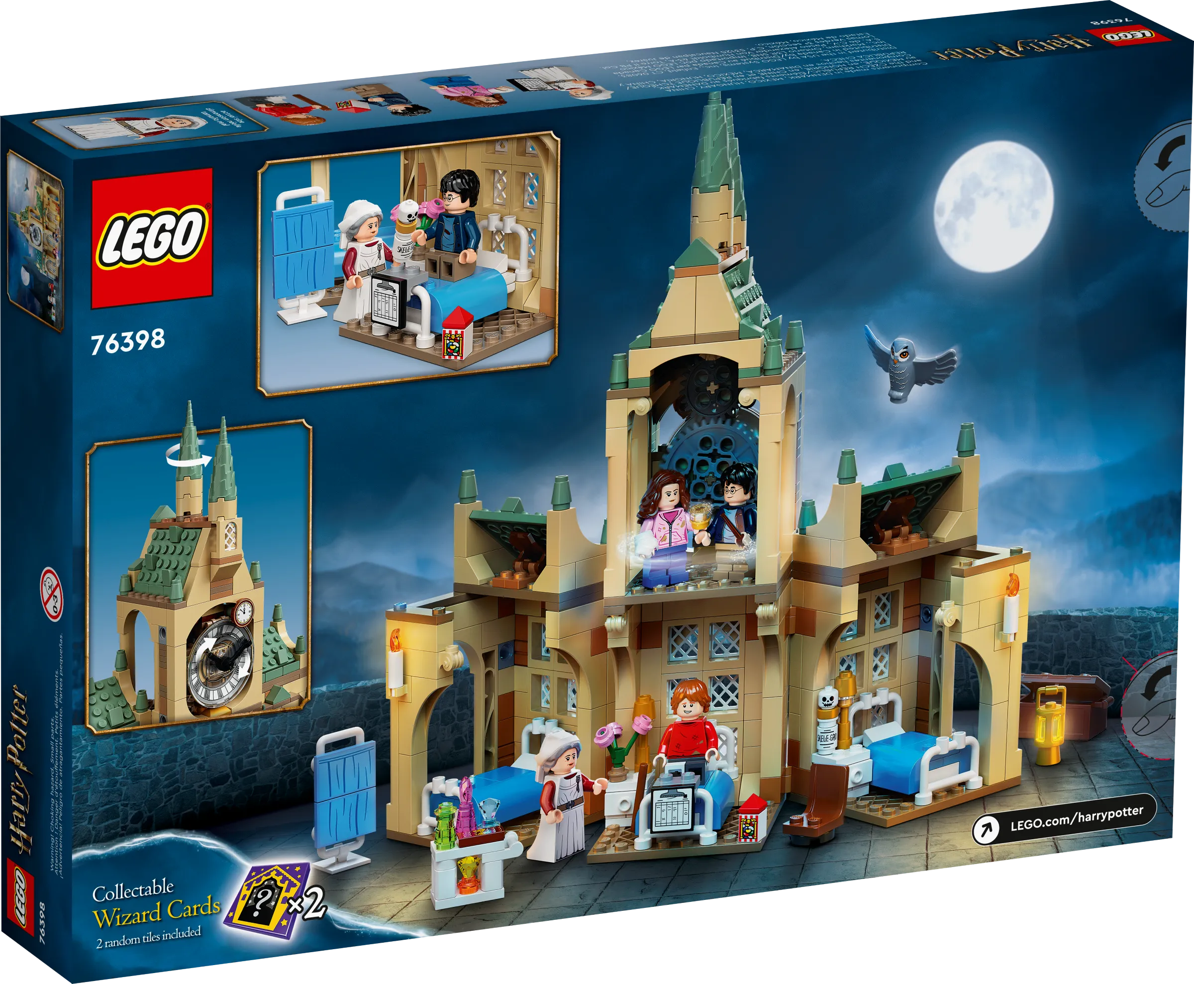 LEGO Harry Potter Hogwarts Hospital Wing • Set 76398 • SetDB