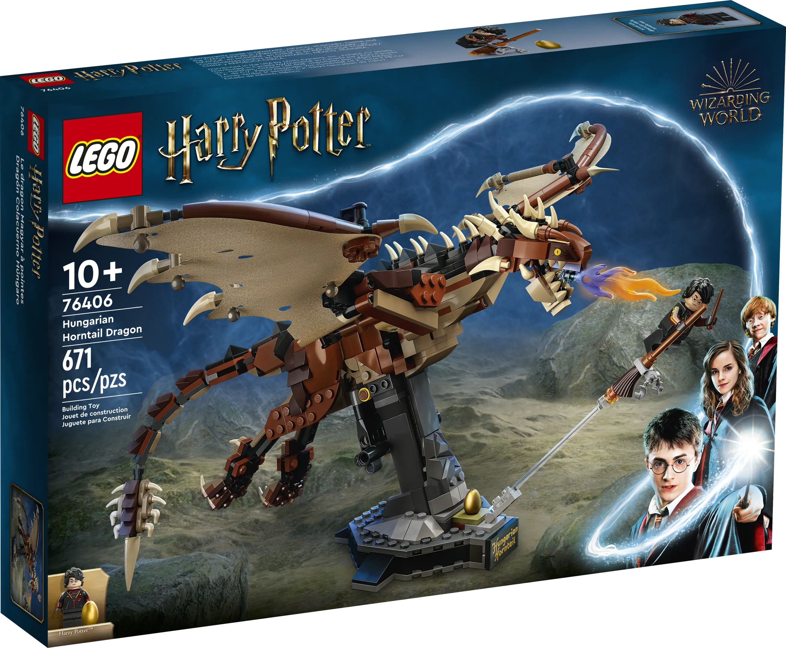 LEGO Harry Potter Hungarian Horntail Dragon • Set 76406