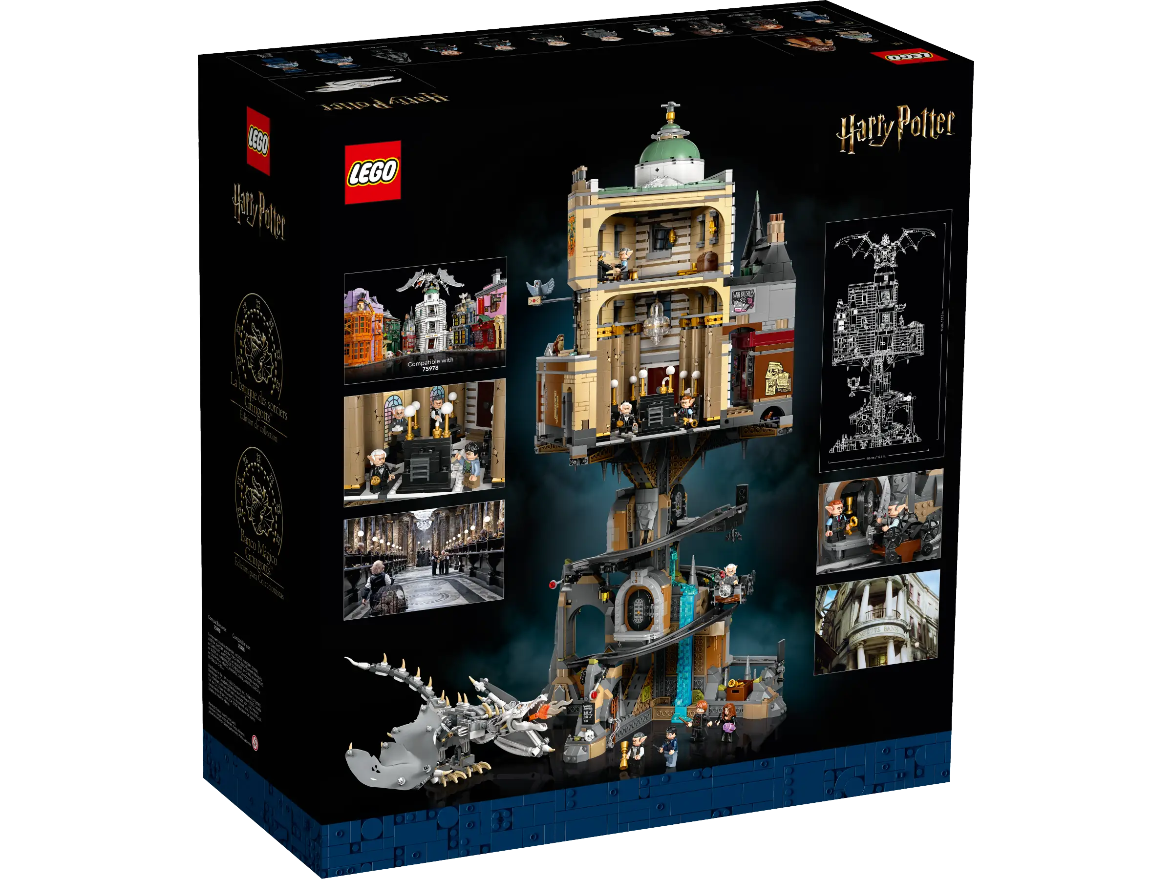 LEGO Collectors Edition Harry Potter Gringotts Wizarding Bank