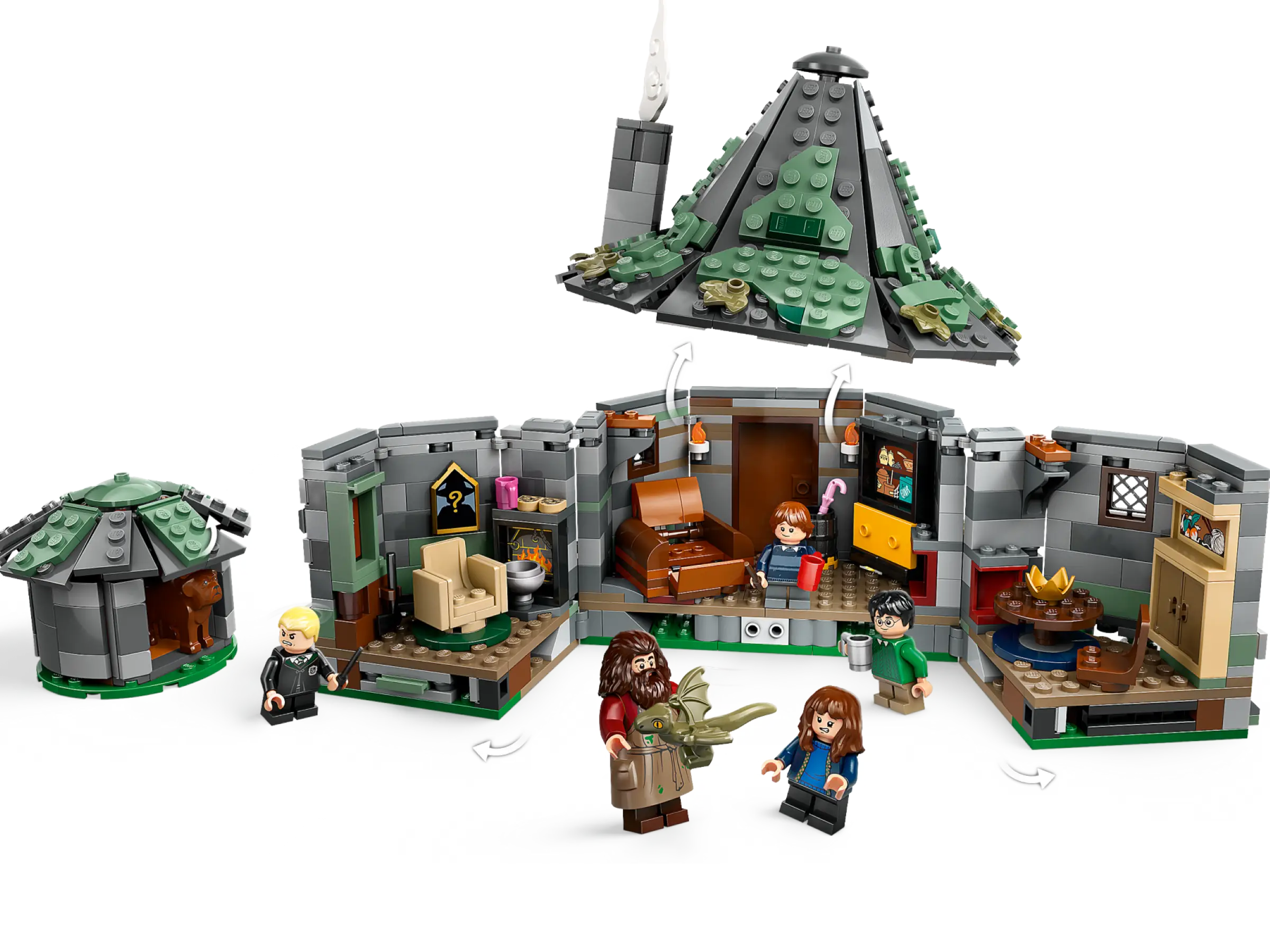 LEGO Harry Potter Hagrid's Hut An Unexpected Visit