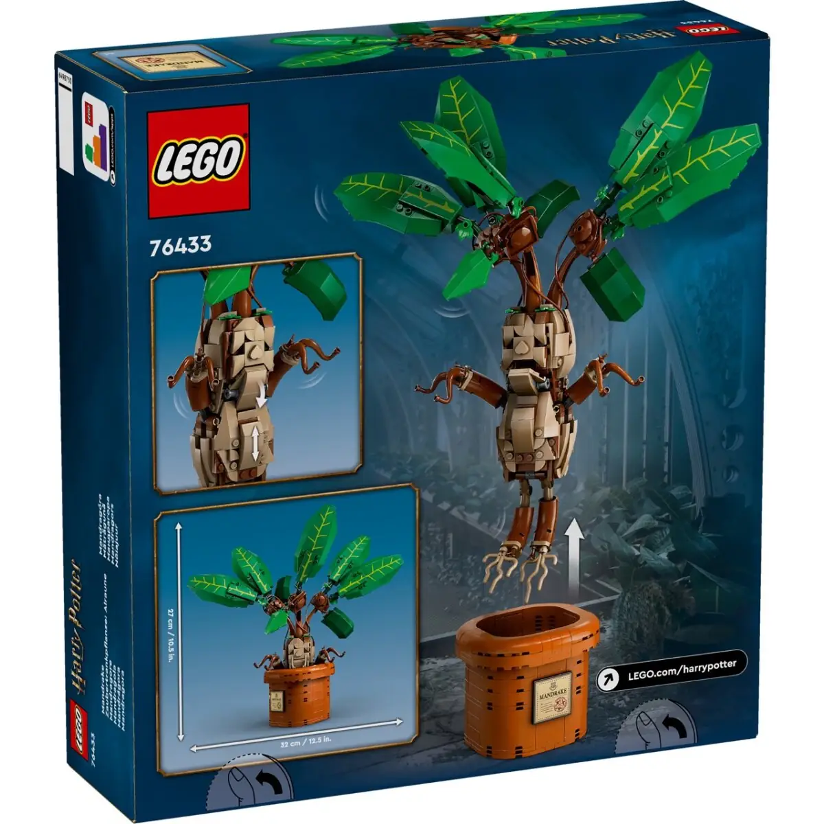 LEGO Harry Potter Mandrake • Set 76433 • SetDB