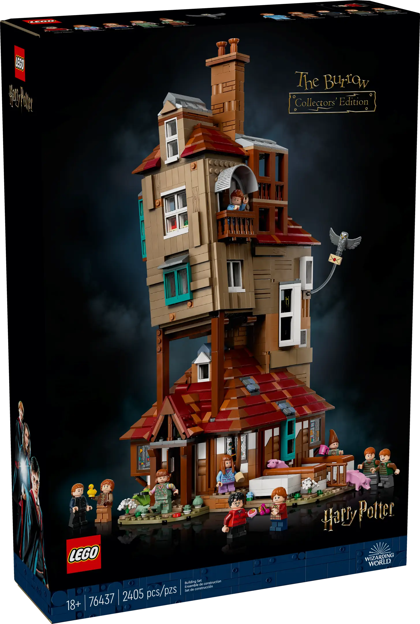 Lego harry potter 2020 the burrow hotsell