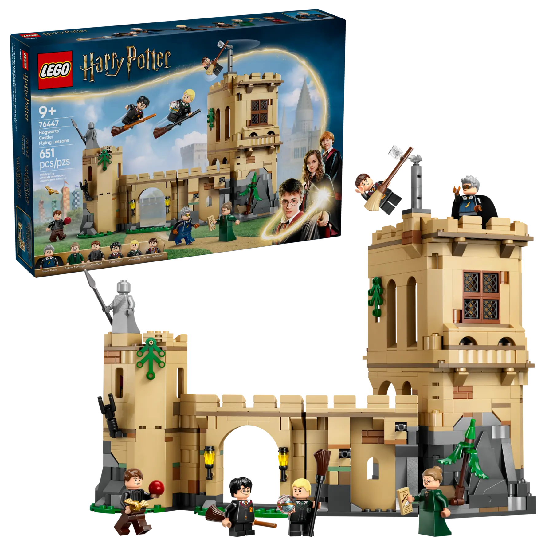 LEGO Harry Potter Hogwarts Castle Flying Lessons • Set 76447