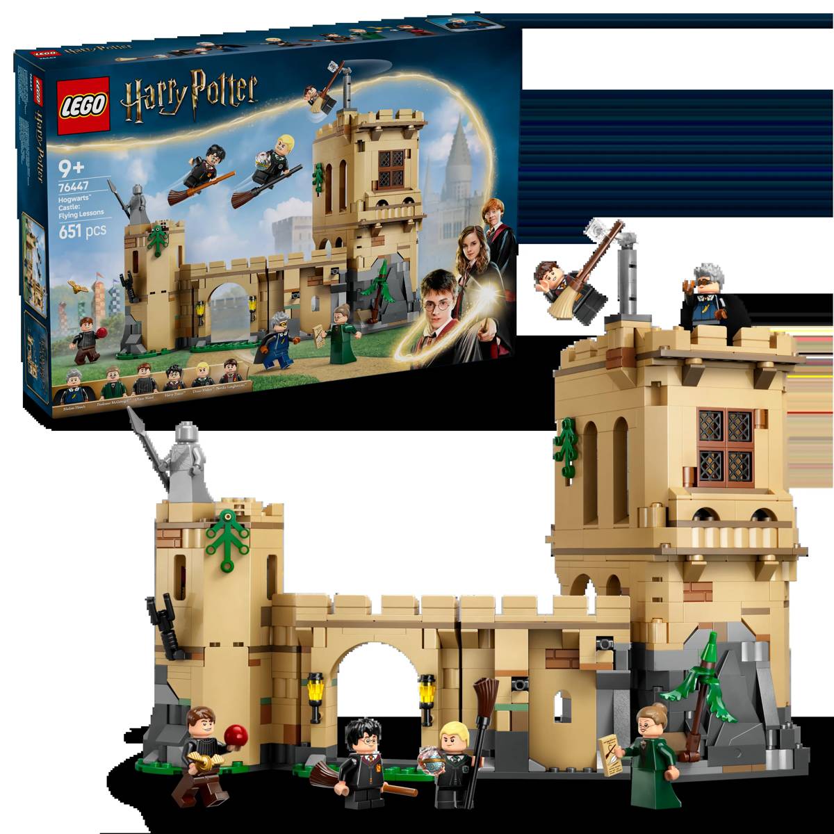 LEGO Harry Potter Hogwarts Castle Flying Lessons • Set 76447
