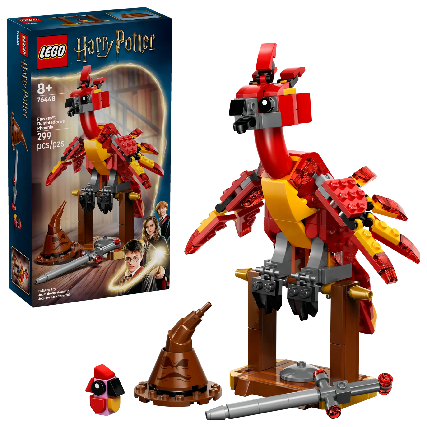 LEGO Harry Potter Fawkes Dumbledore's Phoenix