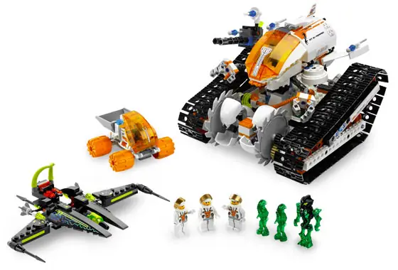 LEGO Space MT-61 Crystal Reaper • Set 7645 • SetDB