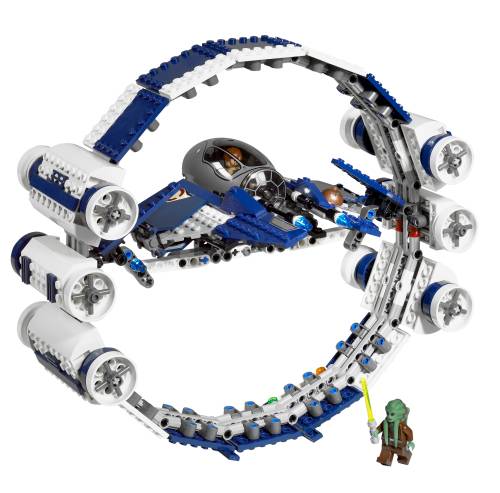 LEGO Star Wars Jedi Starfighter with Hyperdrive Booster Ring