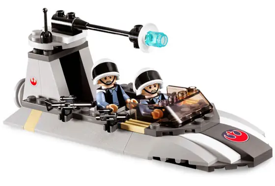 LEGO Star Wars Rebel Scout Speeder • Set 7668 • SetDB