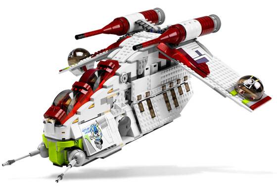 LEGO Star Wars Republic Attack Gunship • Set 7676 • SetDB