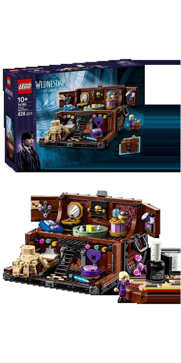LEGO Wednesday Thing's Apartment • Set 76785 • SetDB