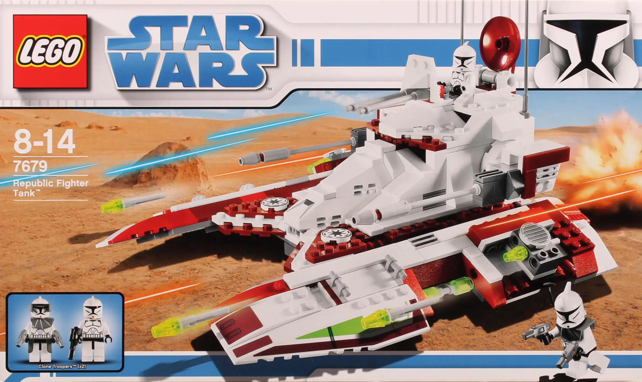 LEGO Star Wars Republic Fighter Tank • Set 7679 • SetDB
