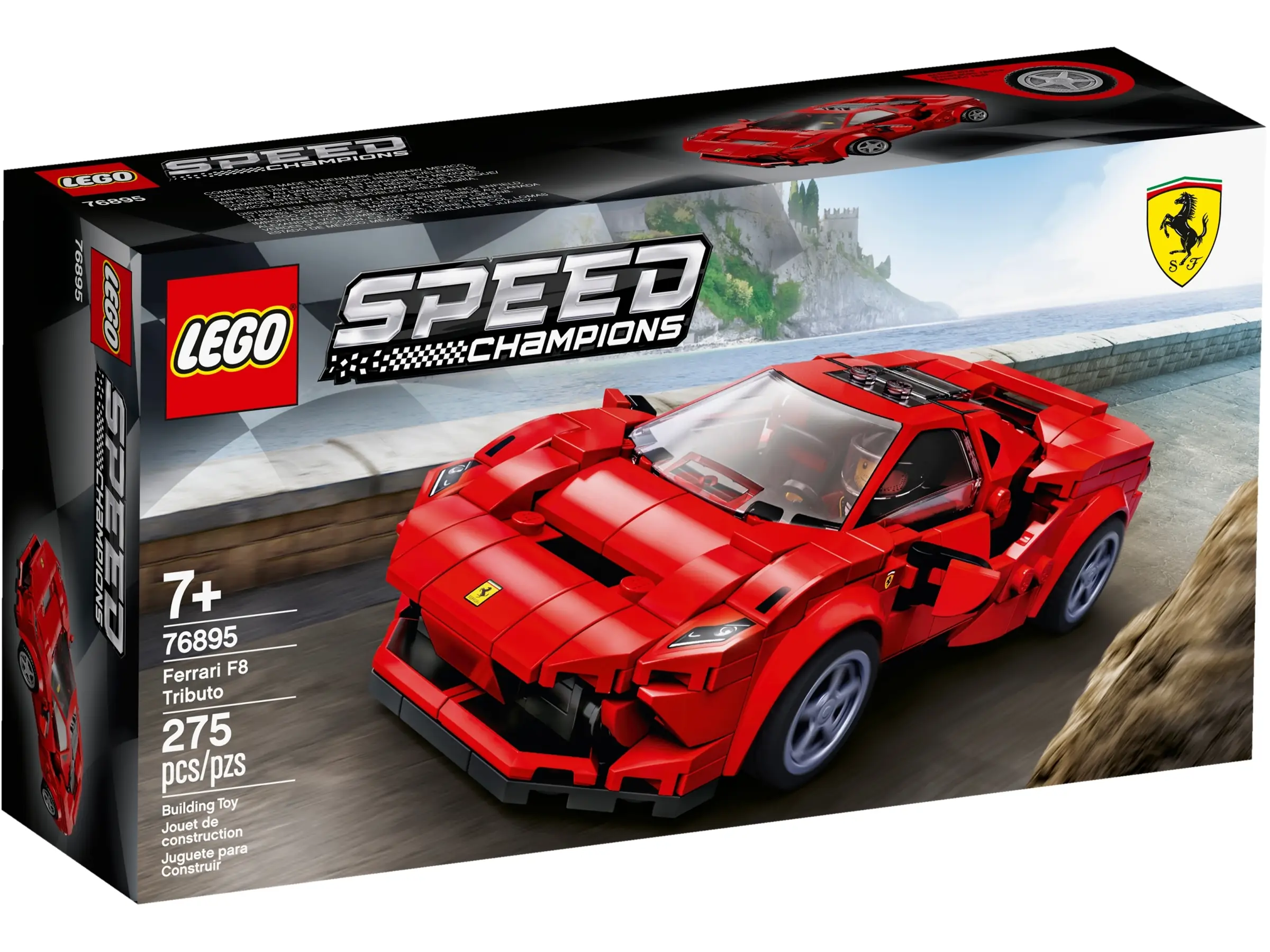 LEGO Speed Champions Ferrari F8 Tributo • Set 76895 • SetDB