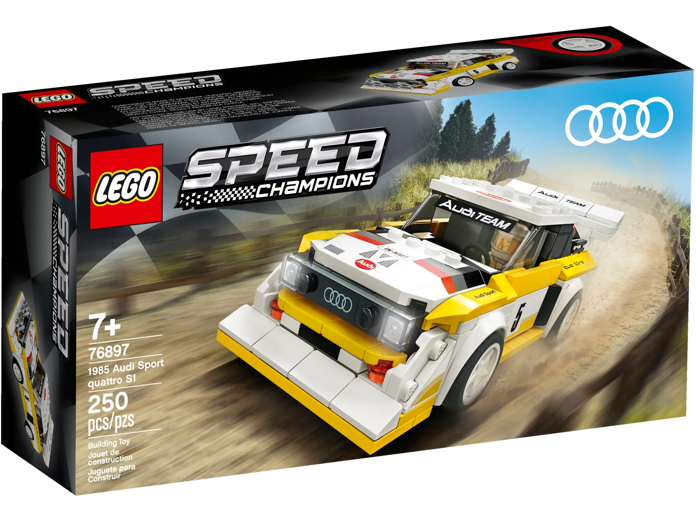 LEGO Speed Champions 1985 Audi Sport quattro S1 • Set 76897
