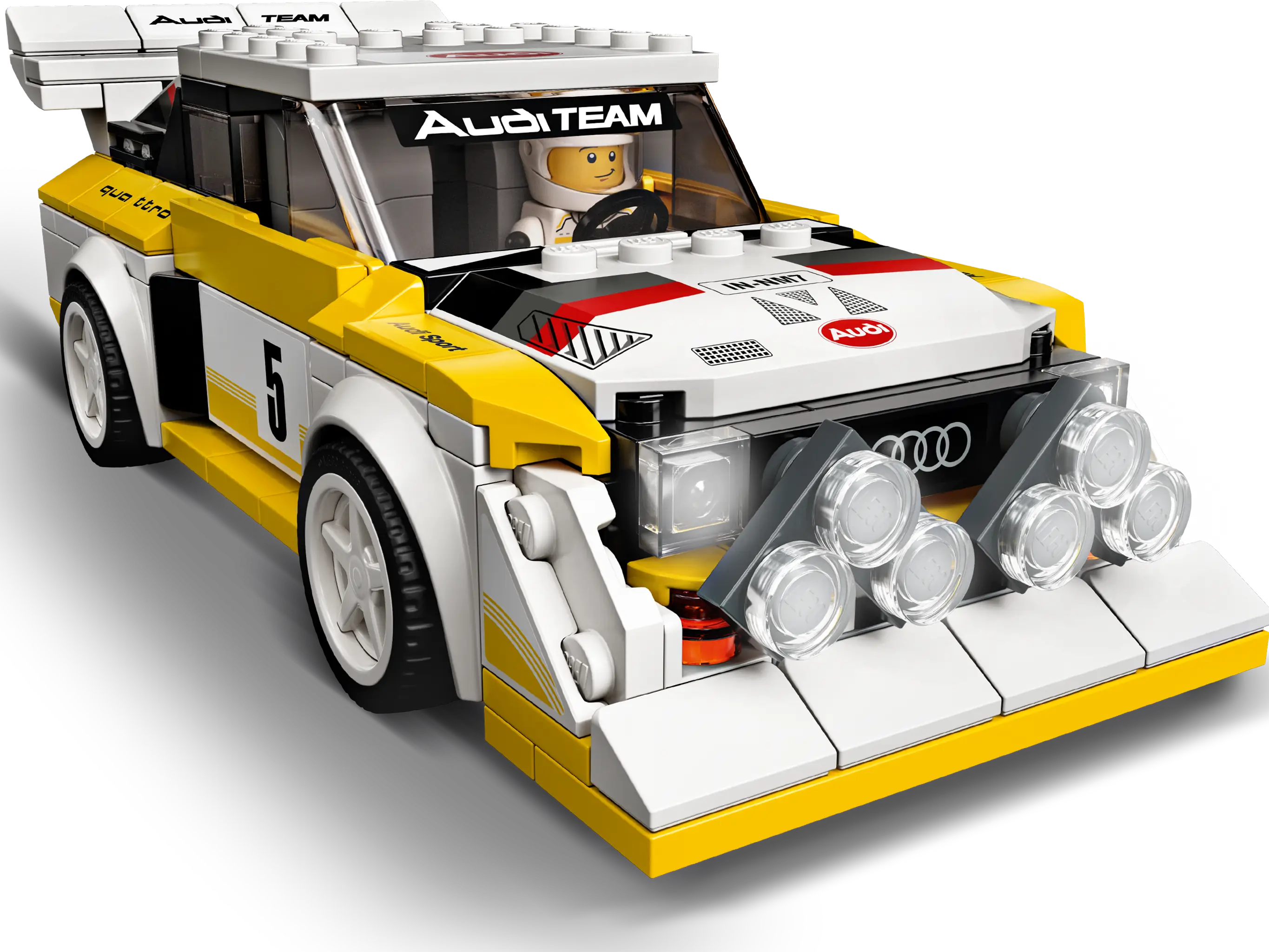 お買い得モデル LEGO 76897 Set • S1 quattro Sport Audi 1985 Champions Speed ルームウェア・パジャマ