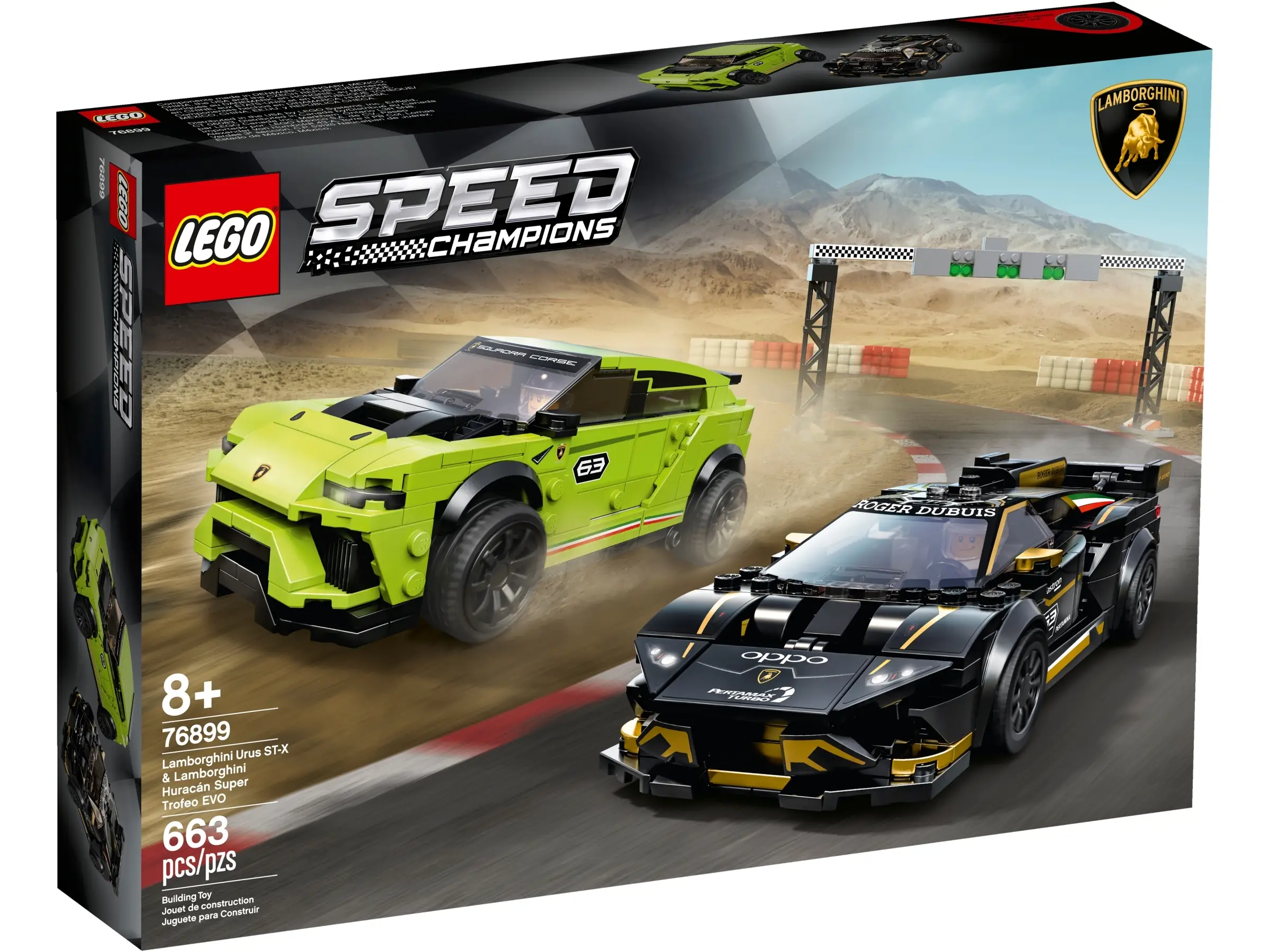 LEGO Speed Champions Lamborghini Urus ST-X & Lamborghini