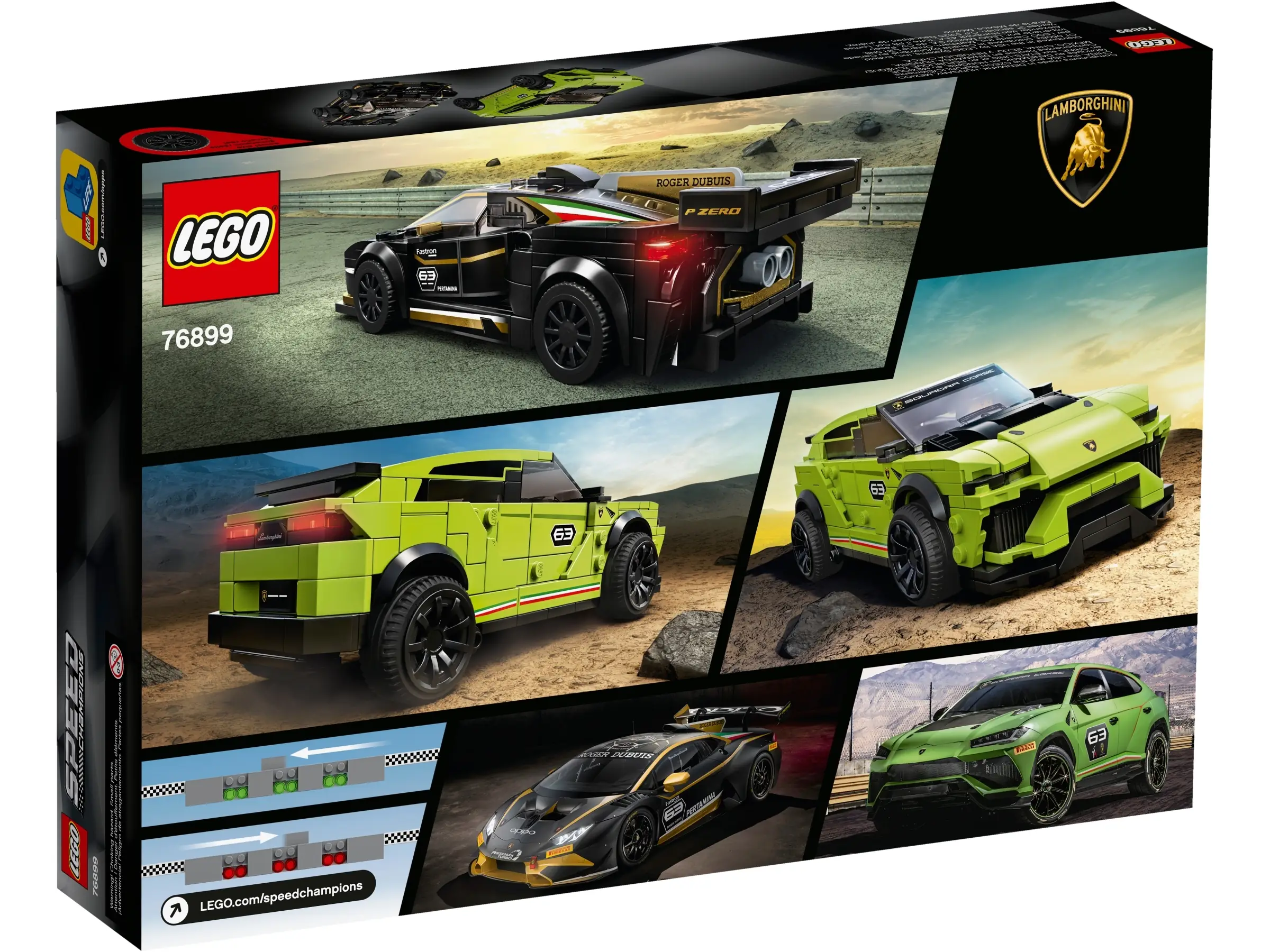 LEGO Speed Champions Lamborghini Urus ST-X & Lamborghini Huracán