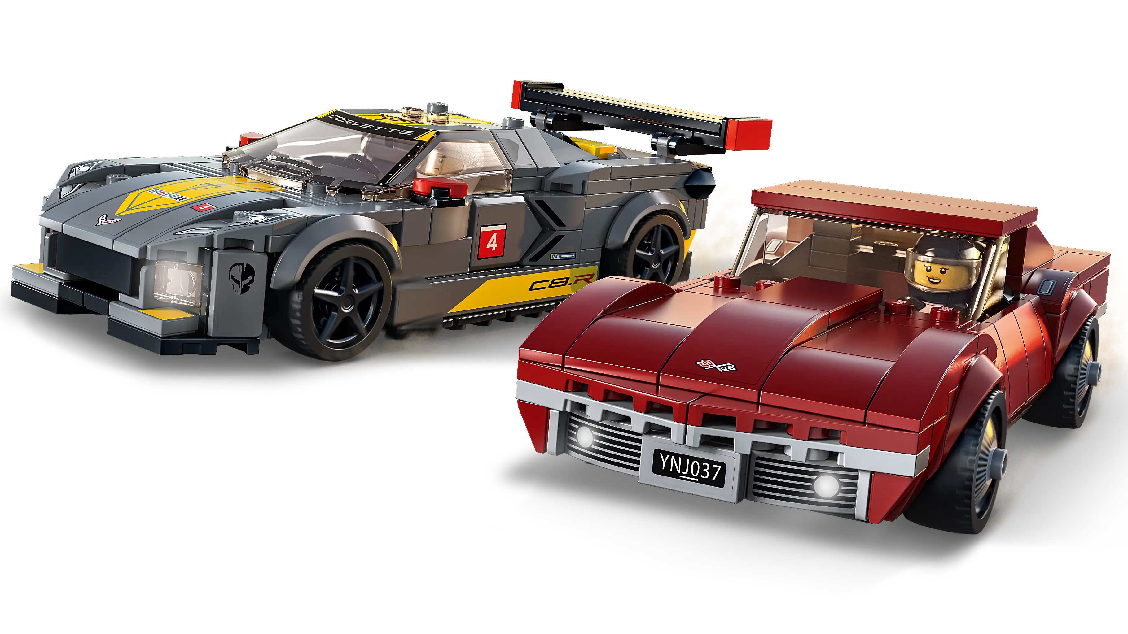 LEGO Speed Champions Chevrolet Corvette C8.R Race Car and