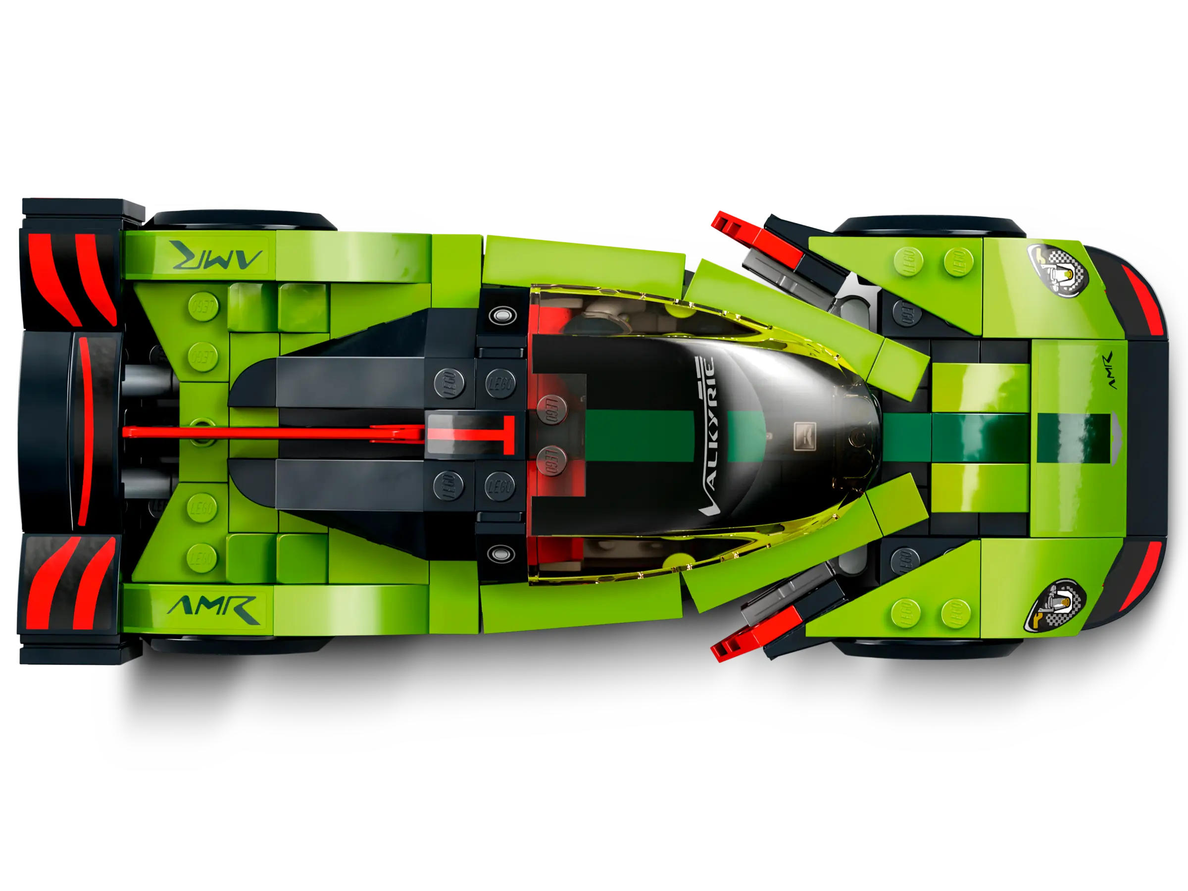 LEGO Speed Champions Aston Martin Valkyrie AMR Pro and Aston