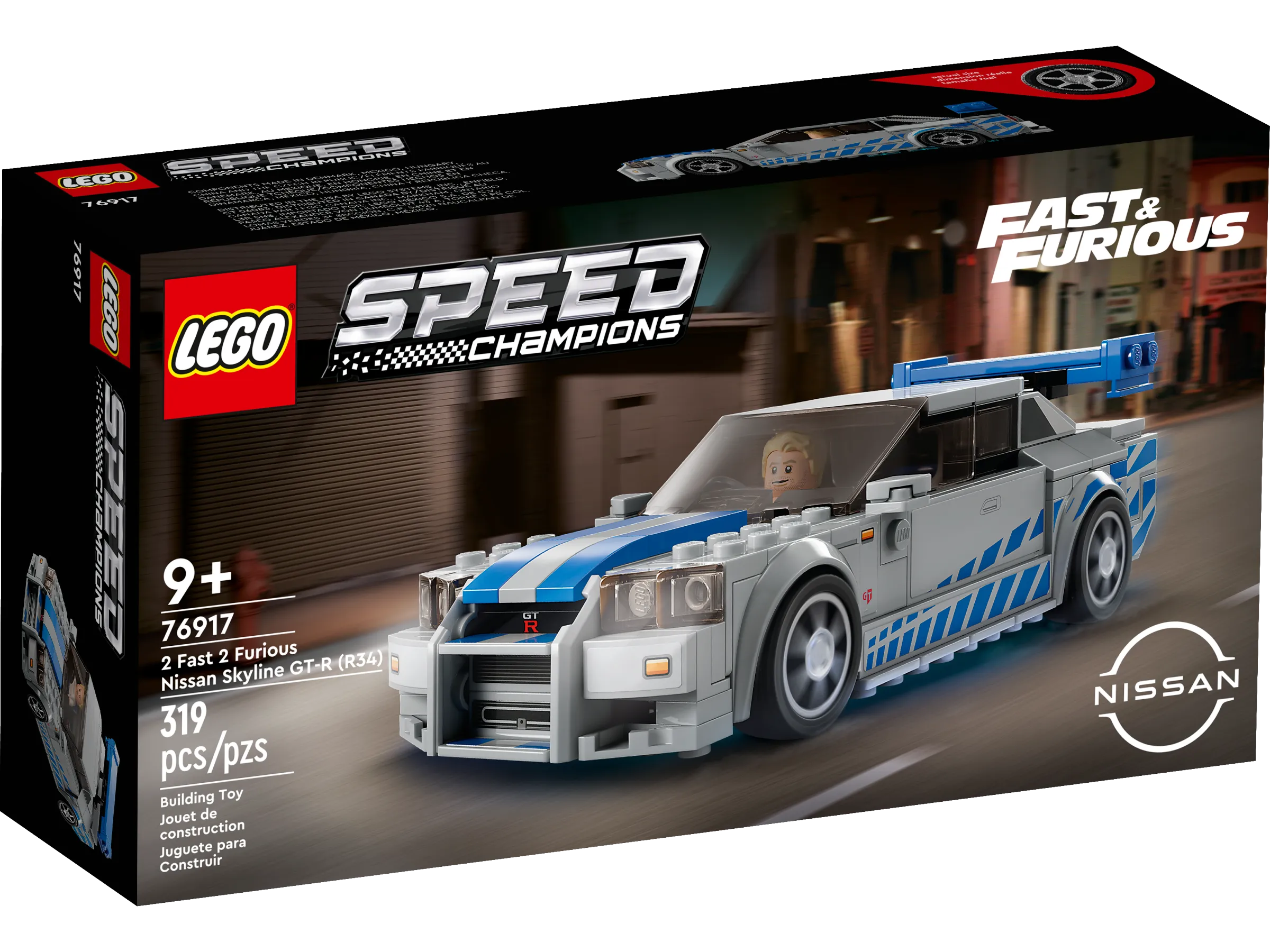 LEGO Speed Champions 2 Fast 2 Furious Nissan Skyline GT-R