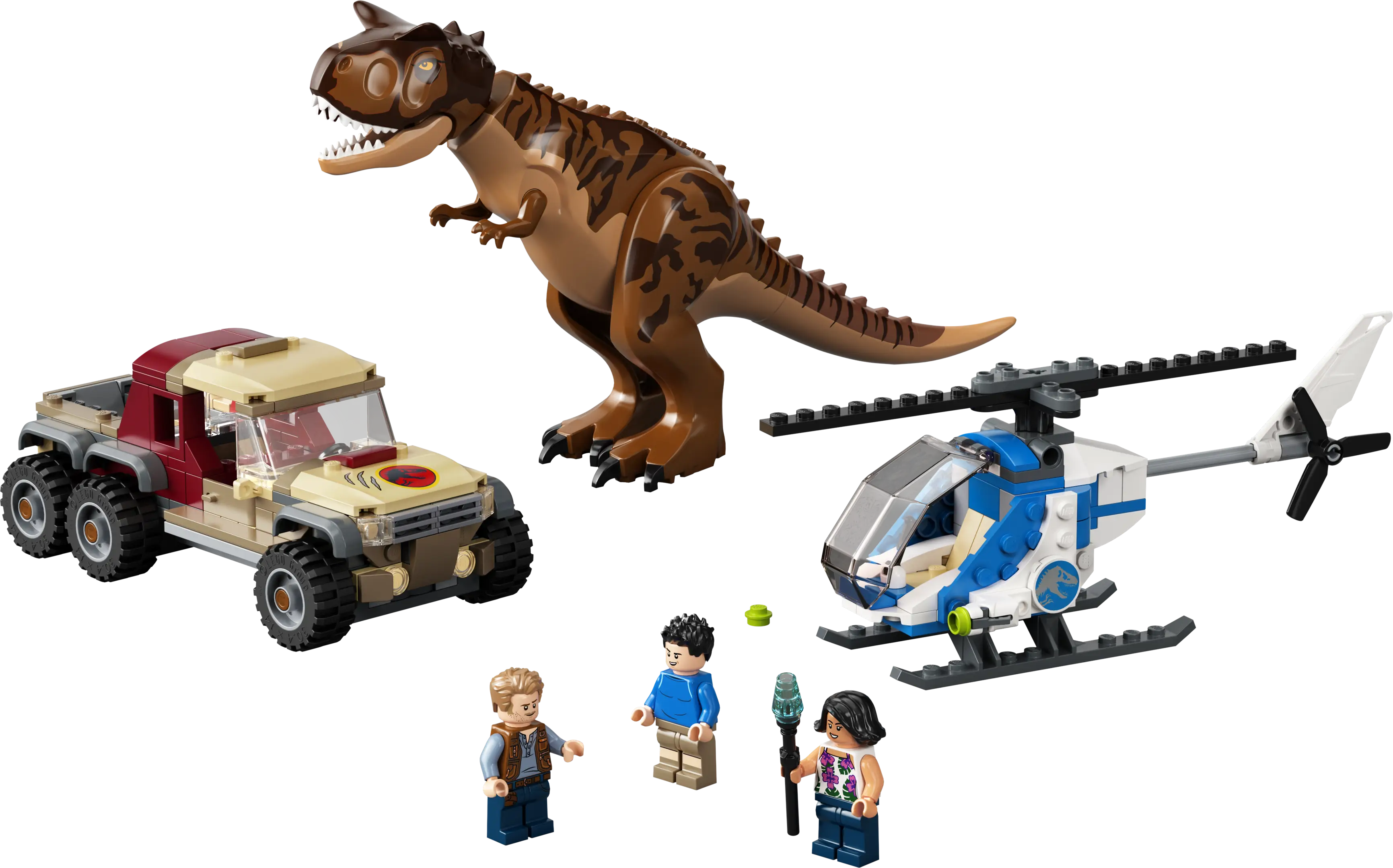 LEGO Jurassic World Carnotaurus Dinosaur Chase • Set 76941