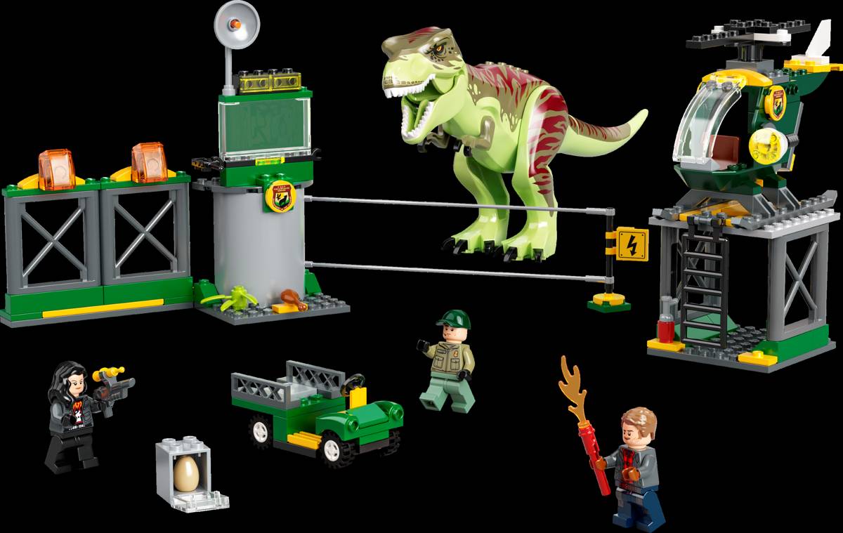 LEGO Jurassic World T. rex Dinosaur Breakout • Set 76944