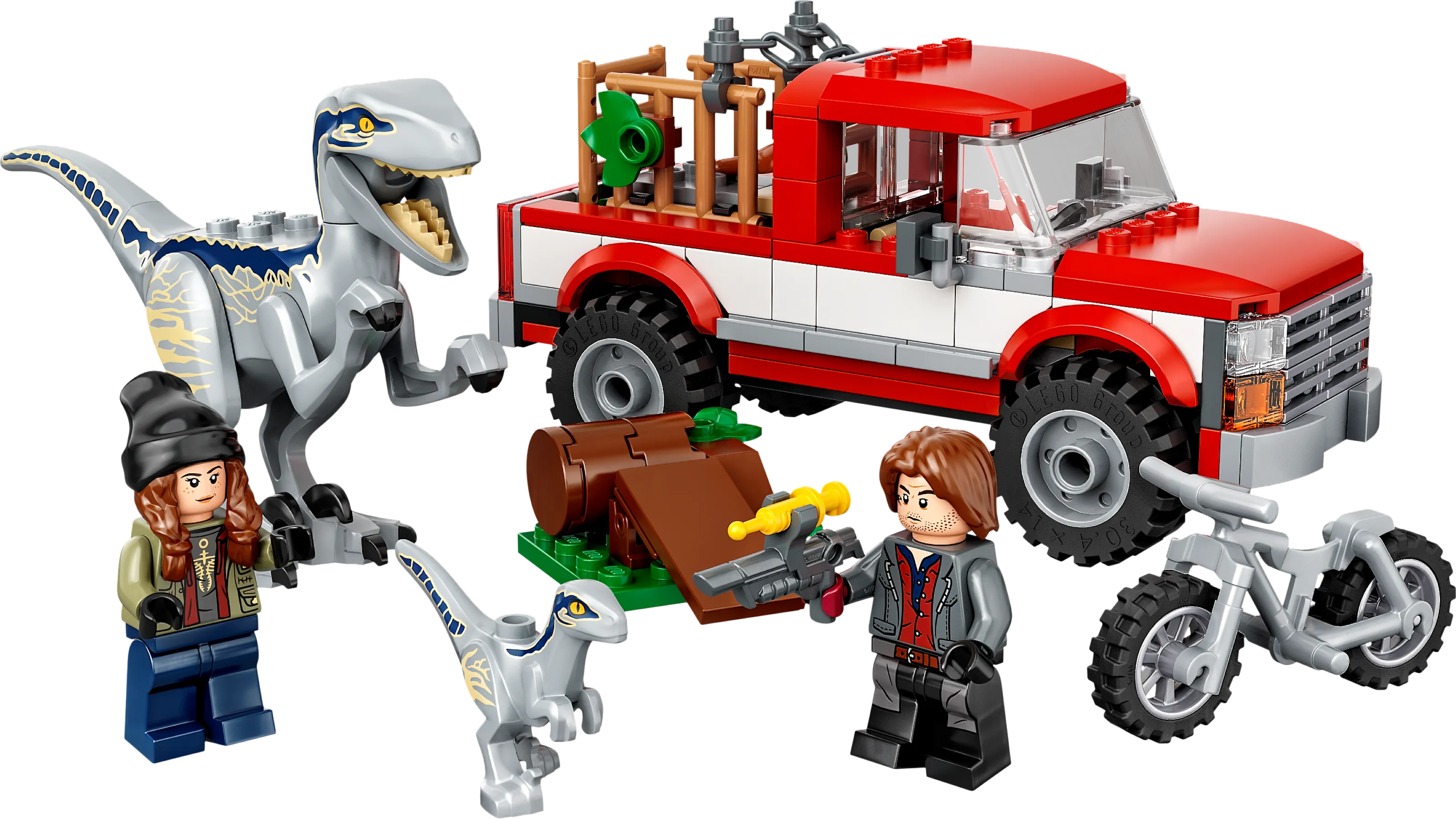 LEGO Jurassic World Blue & Beta Velociraptor Capture