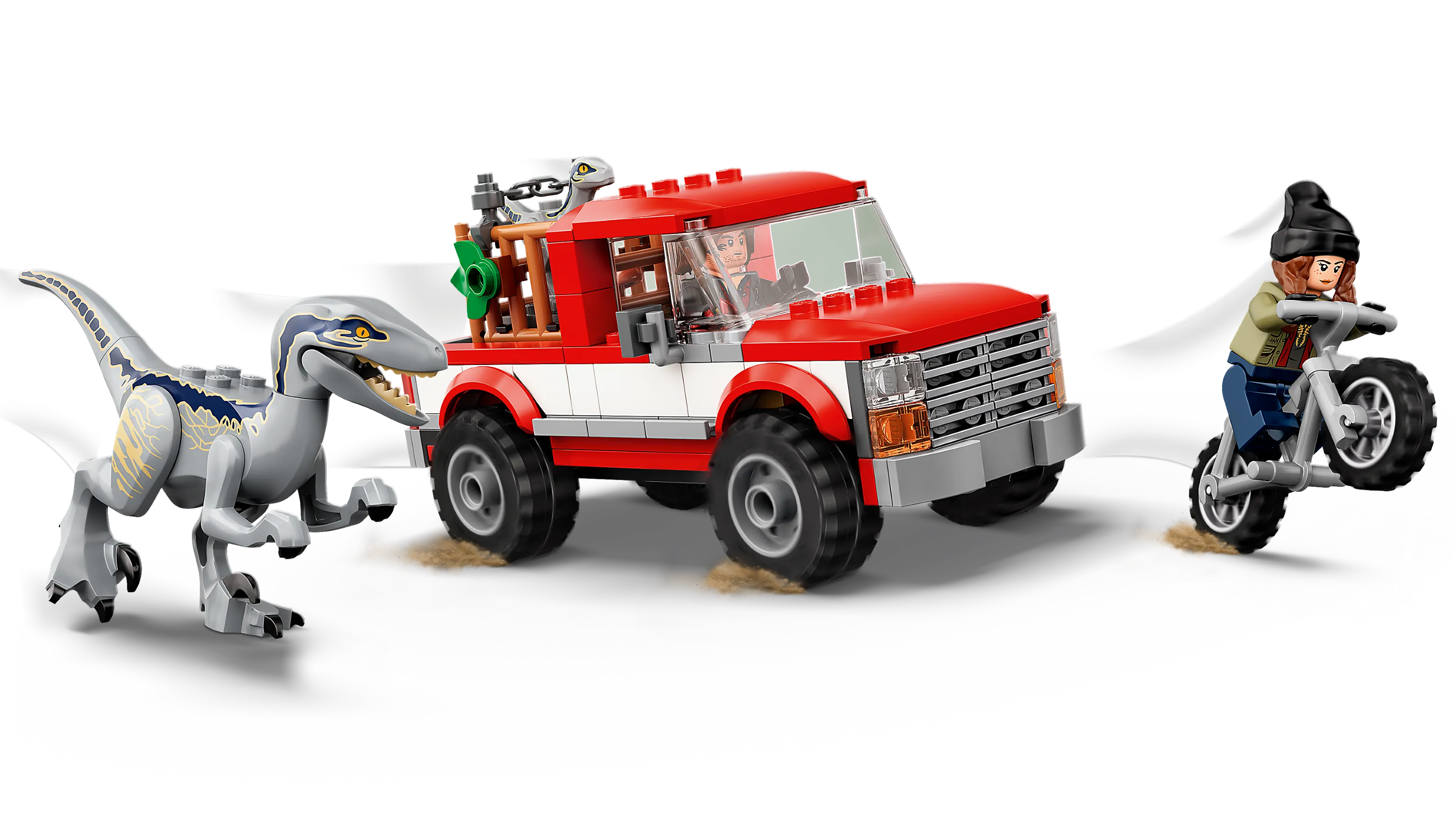 GMDNS105 ○ SILIK / シリック lo stile di clas LEGO Jurassic World Blue & Beta Velociraptor Capture