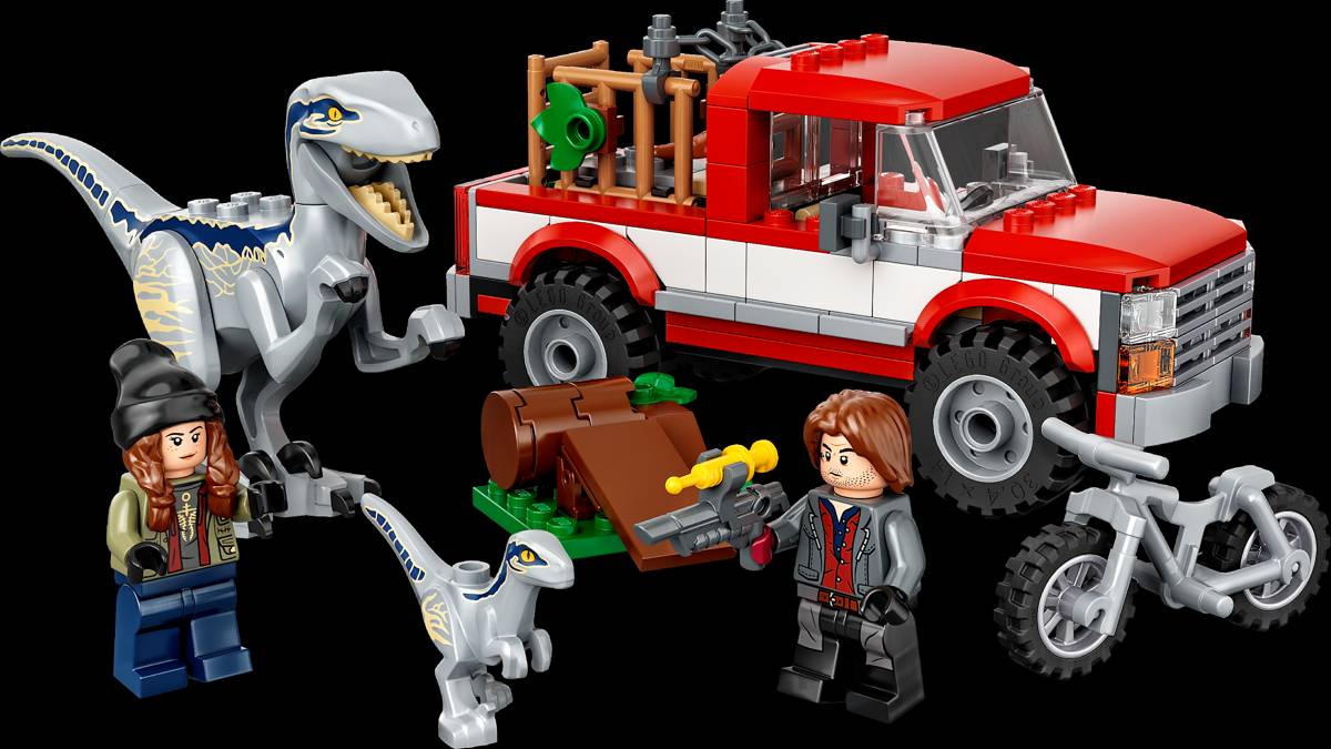 LEGO Jurassic World Blue & Beta Velociraptor Capture