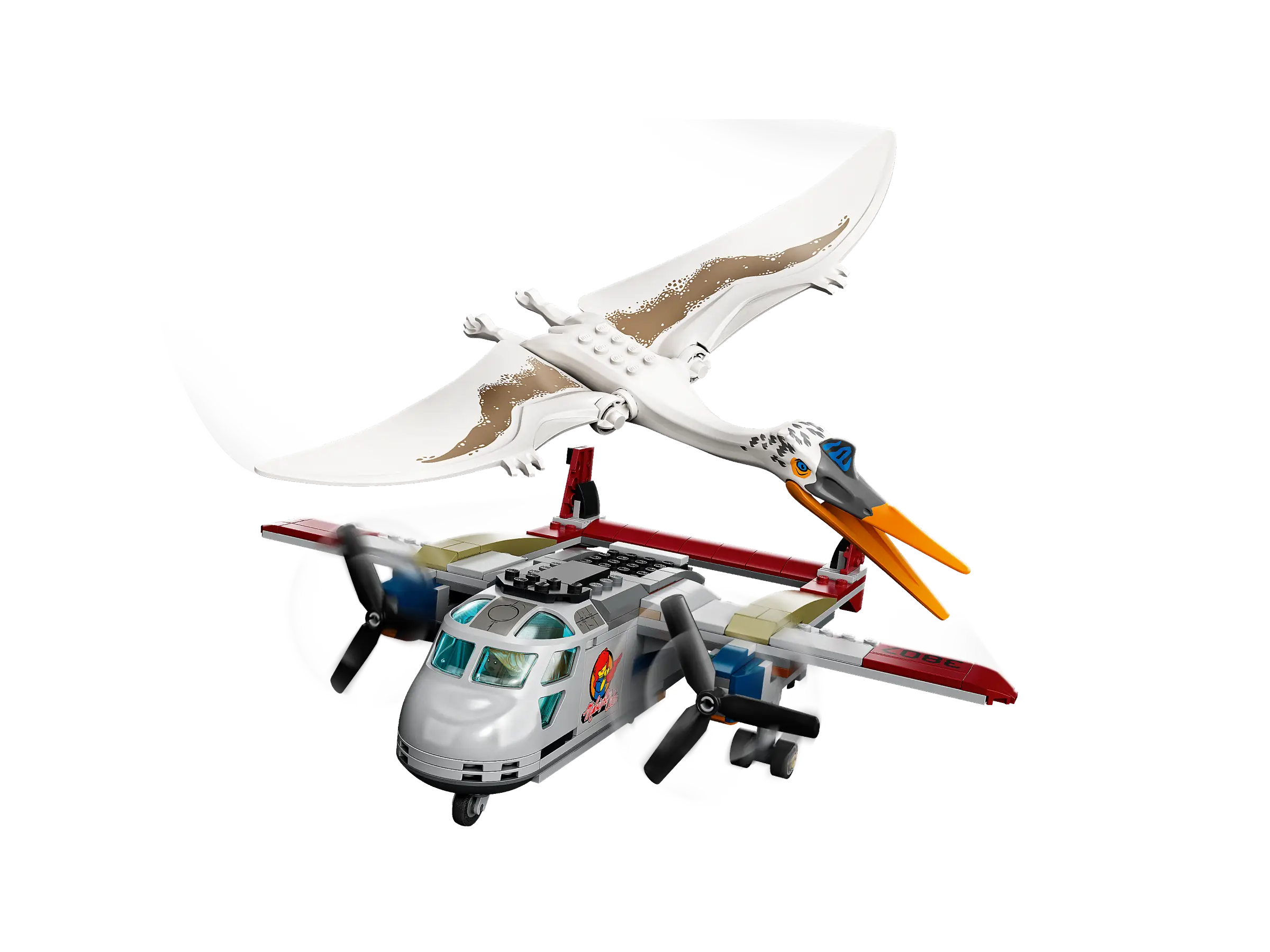 きょん LEGO Jurassic World: Quetzalcoatlus Plane Ambush (76947) for sale