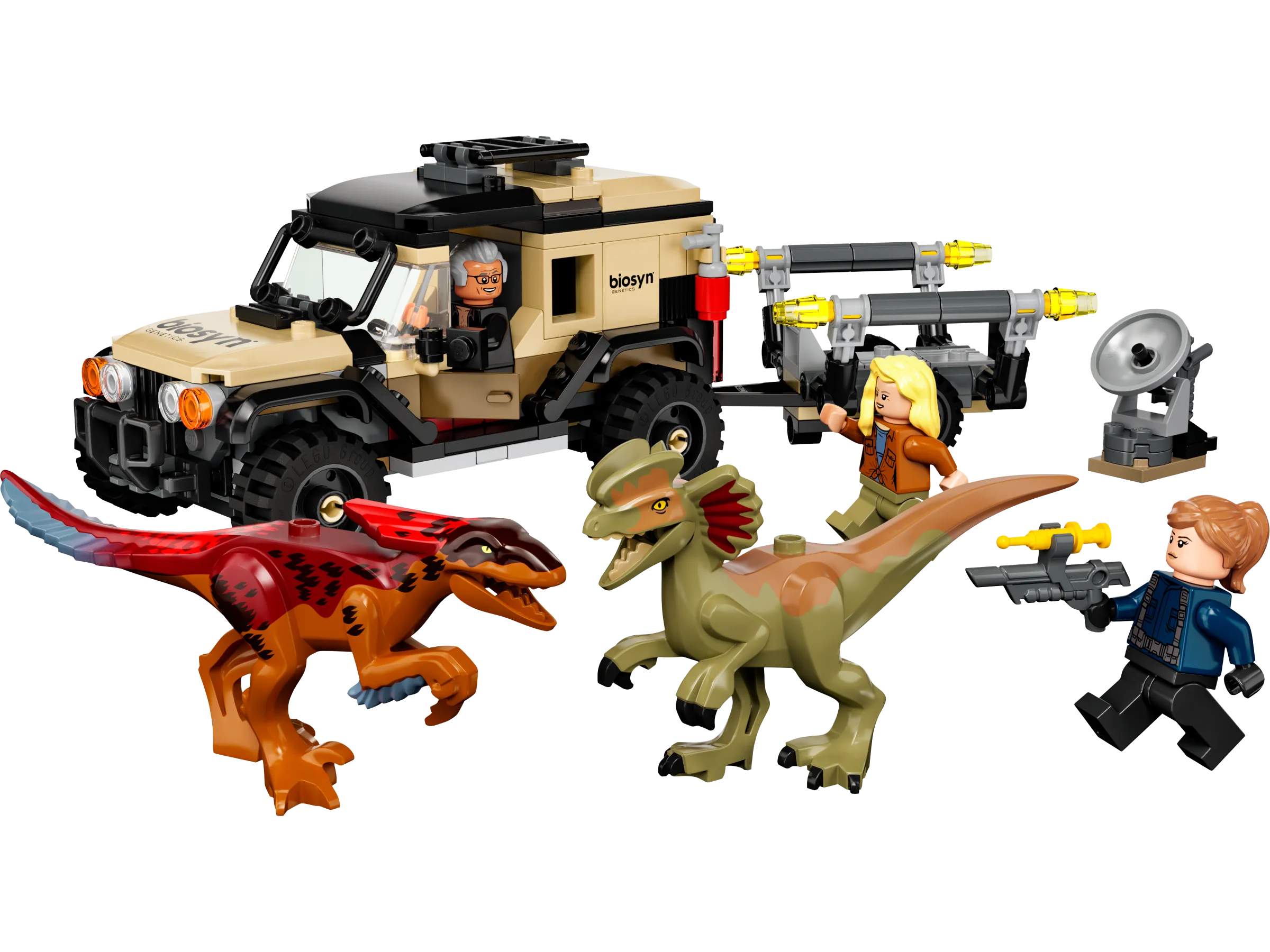 Set of 3 Jurassic World top sets