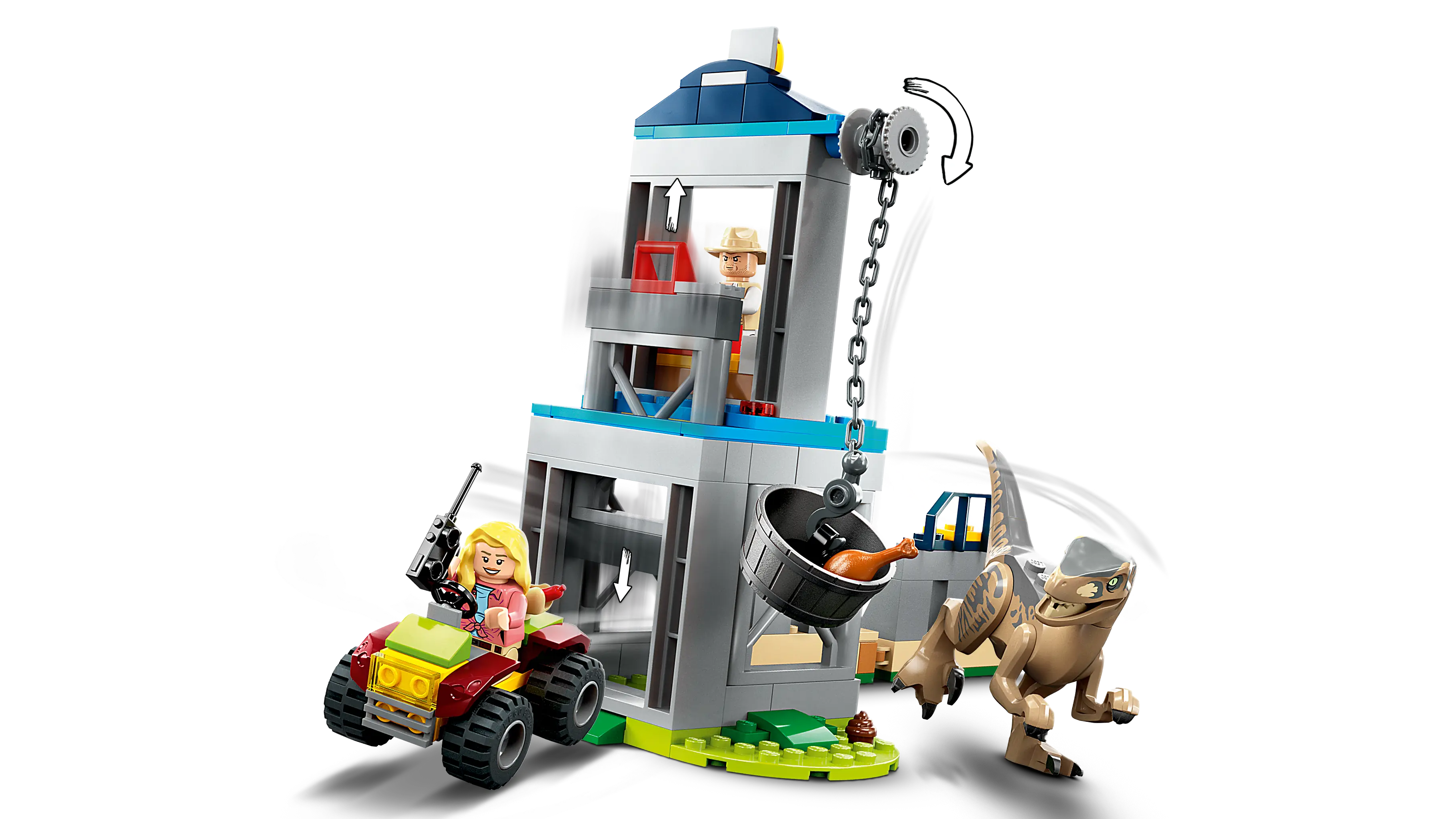 LEGO Jurassic World Velociraptor Escape • Set 76957 • SetDB