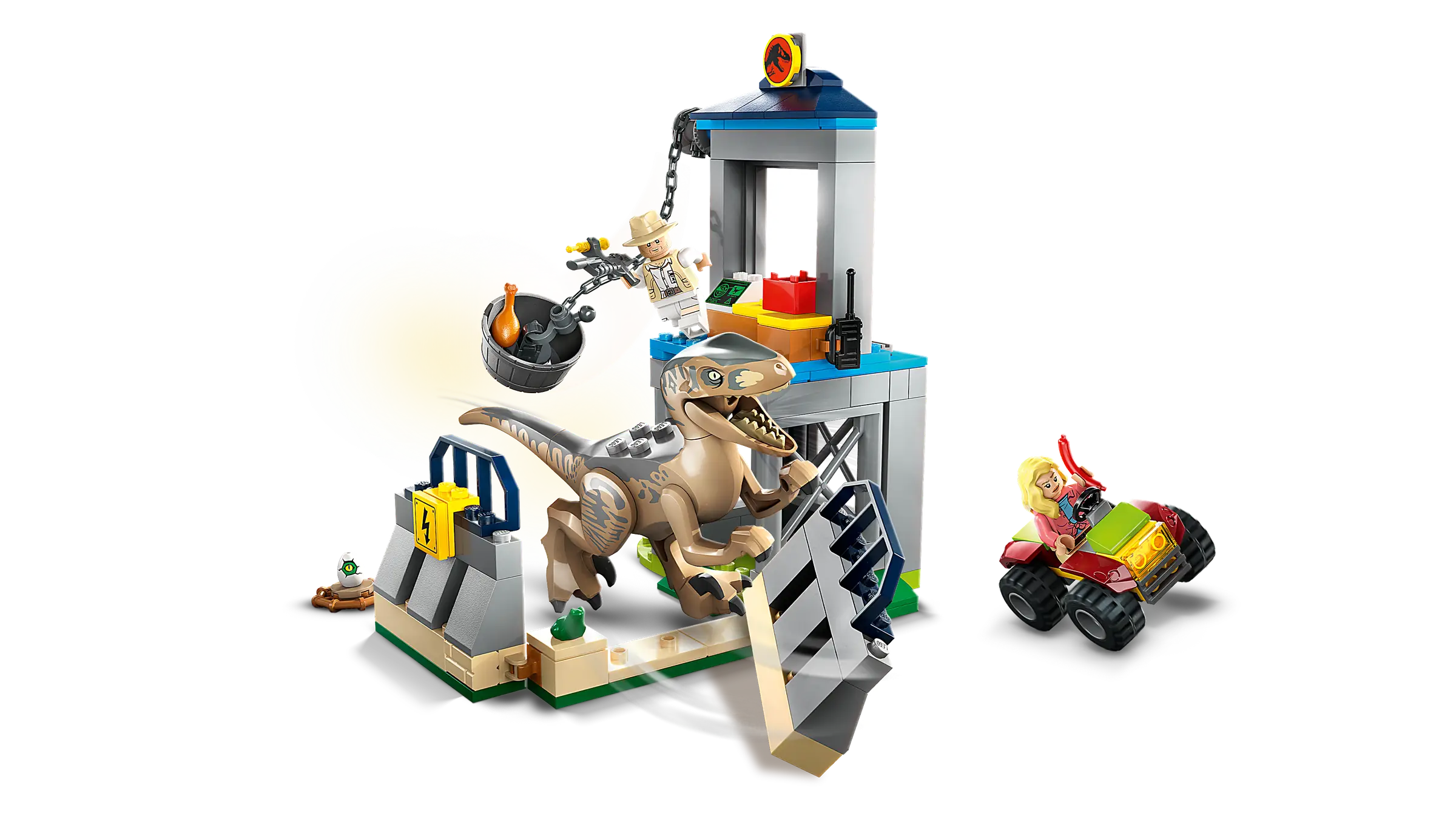 LEGO Jurassic World Velociraptor Escape • Set 76957 • SetDB