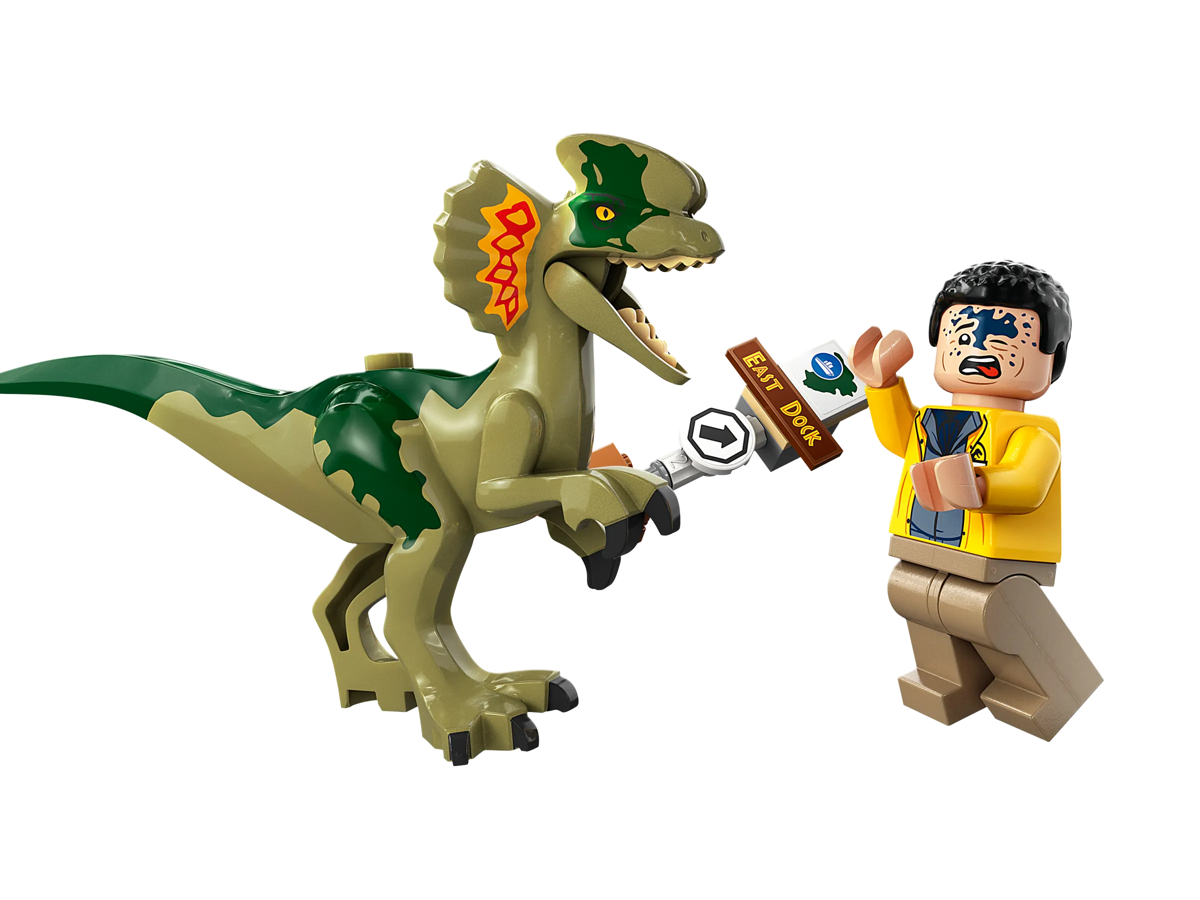 LEGO Jurassic World Dilophosaurus Ambush • Set 76958 • SetDB