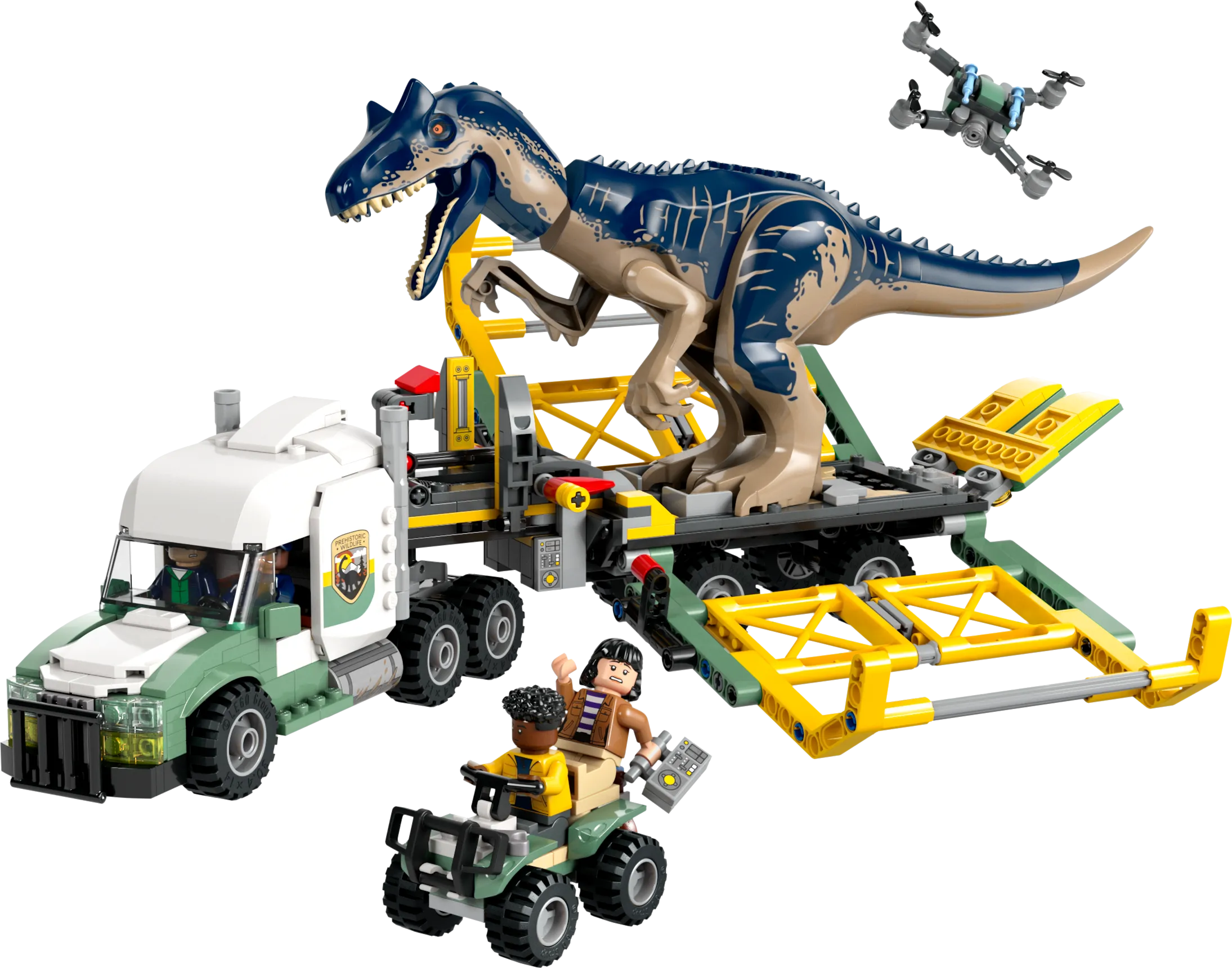 LEGO Jurassic World Dinosaur Missions Allosaurus Transport Truck
