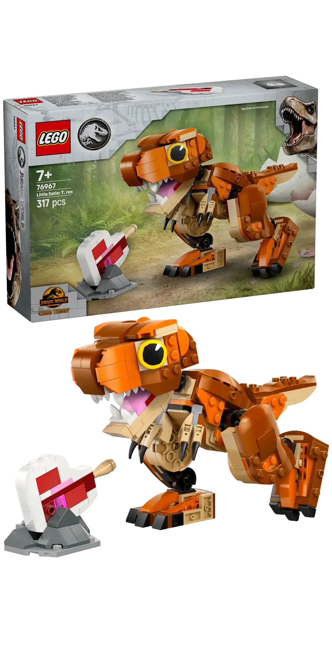 LEGO Jurassic World Little Eatie T. rex • Set 76967 • SetDB