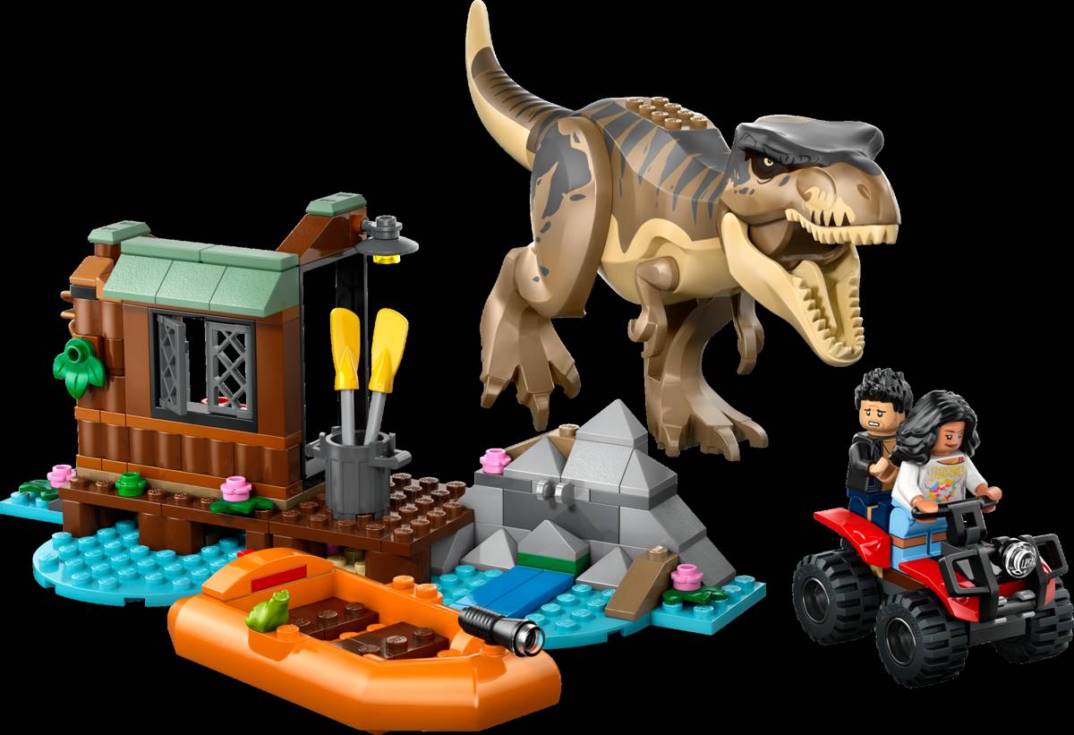 LEGO Jurassic World T. rex River Escape • Set 76975 • SetDB