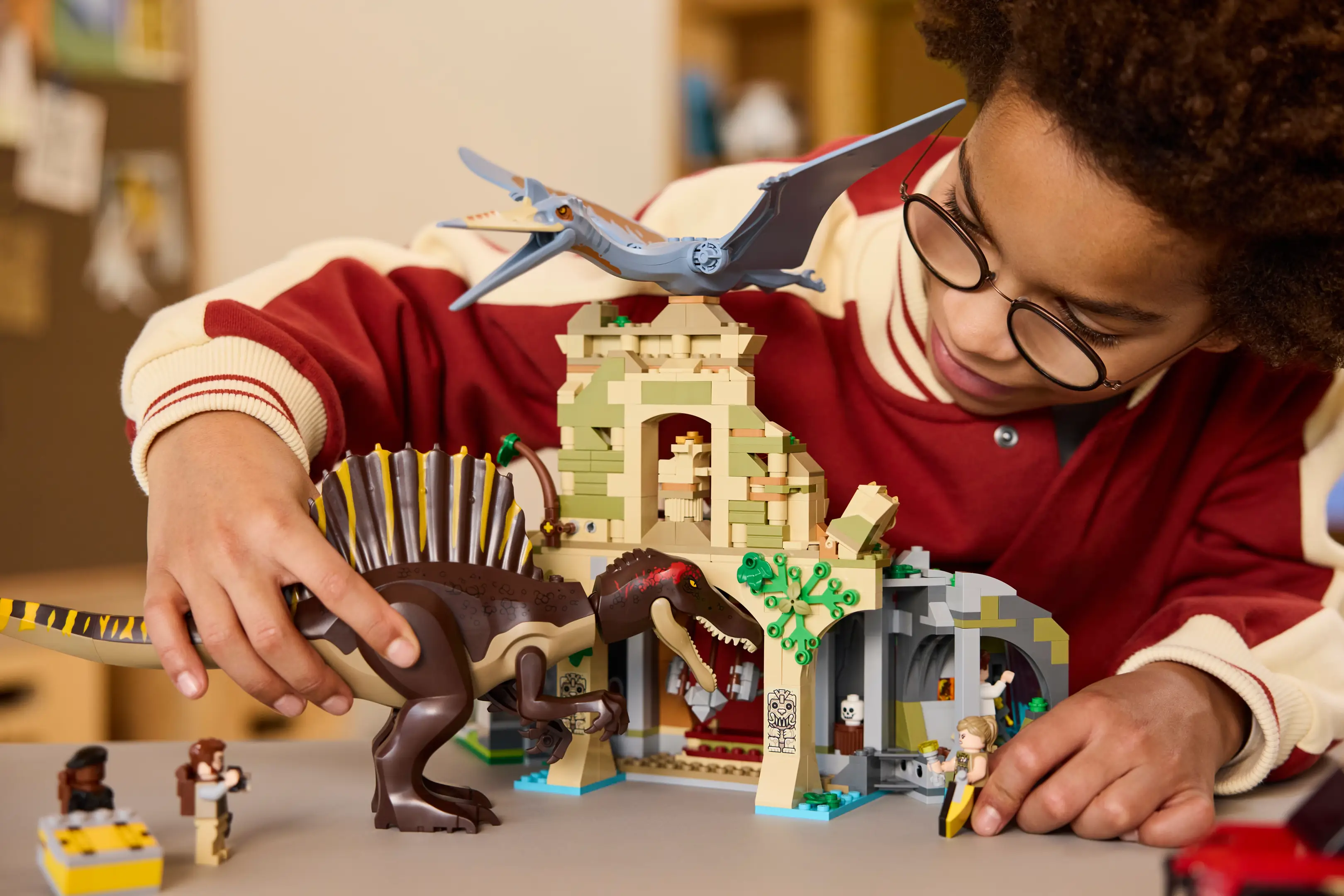 LEGO Jurassic World Spinosaurus & Quetzalcoatlus Air Mission