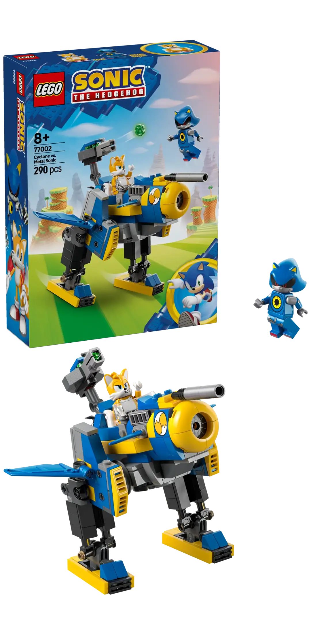 エンビロン　エレクトロソニック LEGO Sonic the Hedgehog Cyclone vs. Metal Sonic • Set 77002