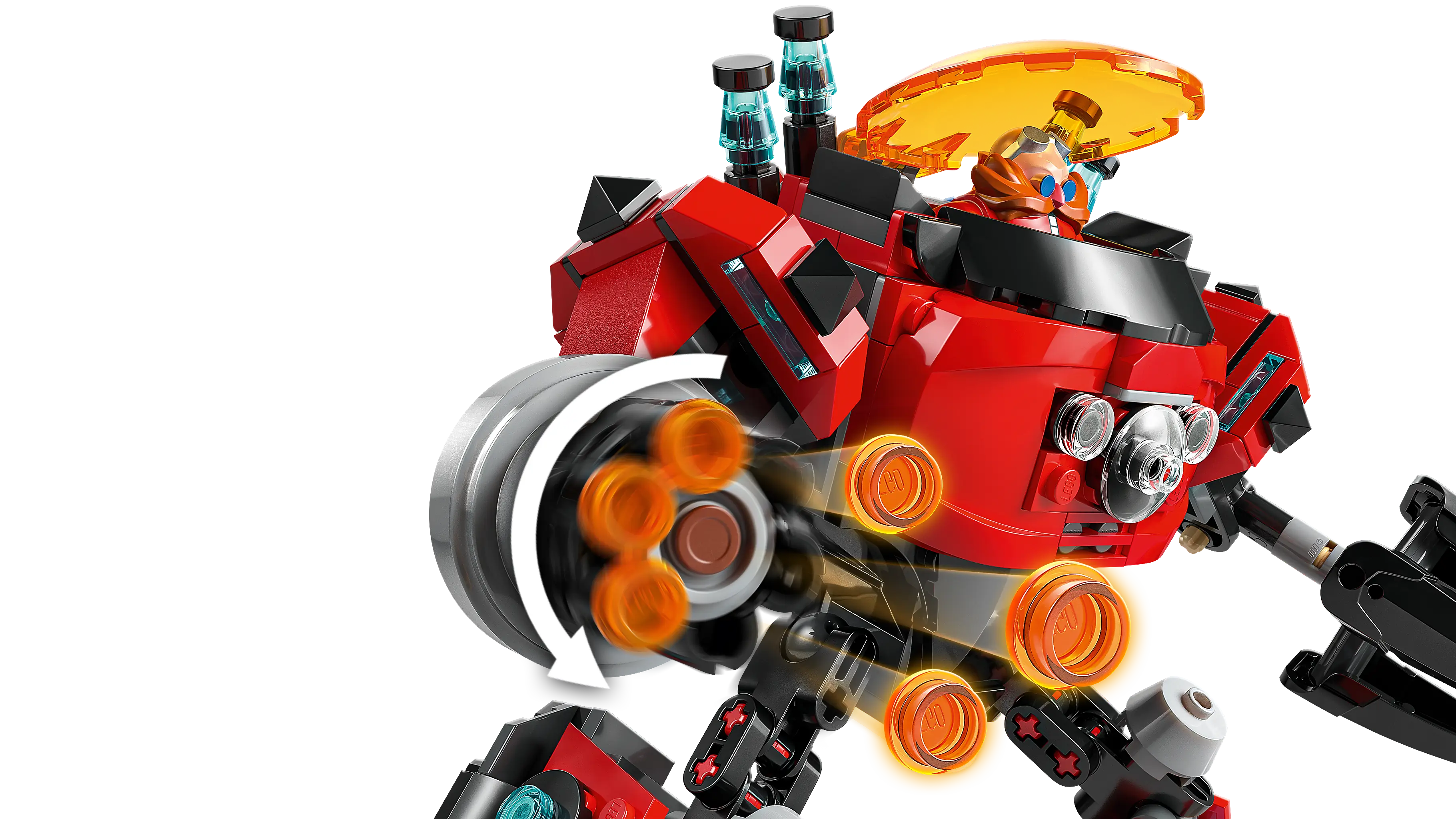 LEGO Sonic the Hedgehog Knuckles Eggman Egg Crusher Mech